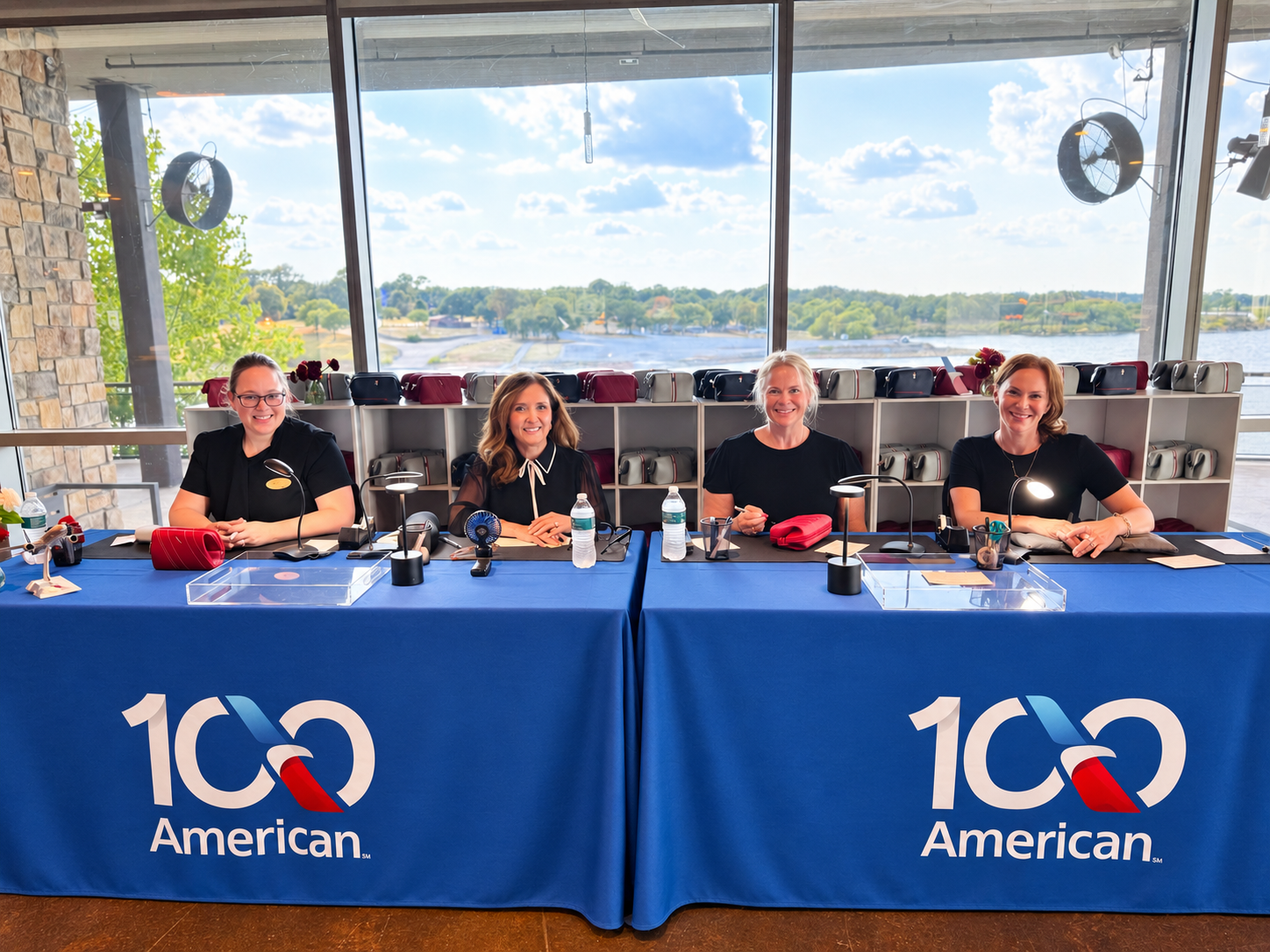 calligraphy artists in Dallas at the AA event