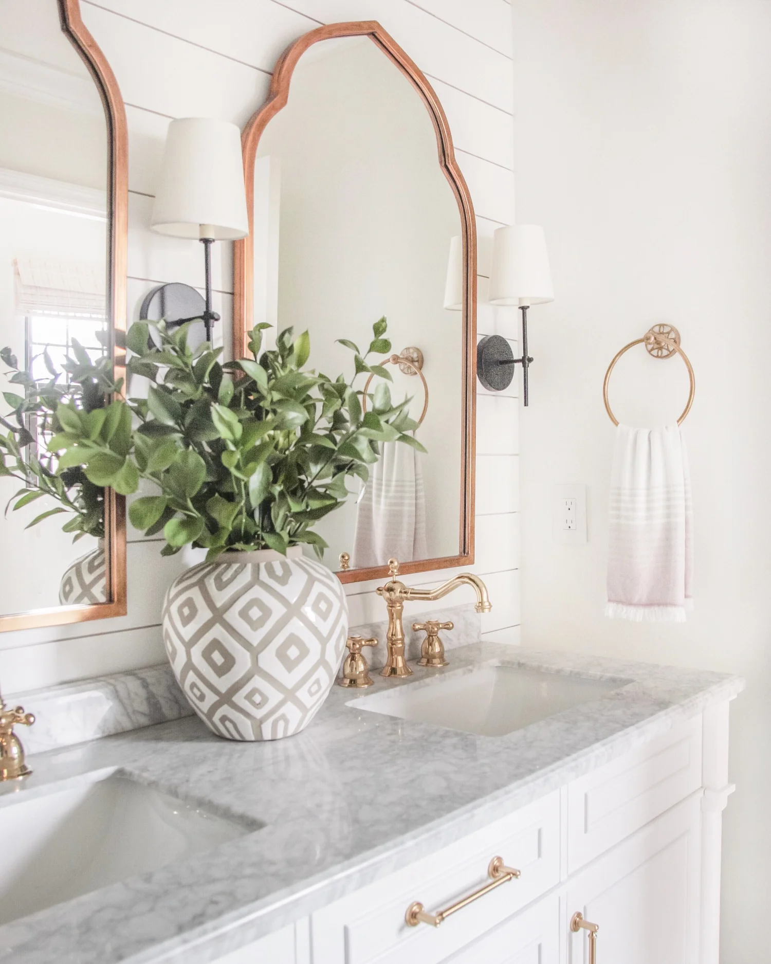 Master Bath — Blushing Boho