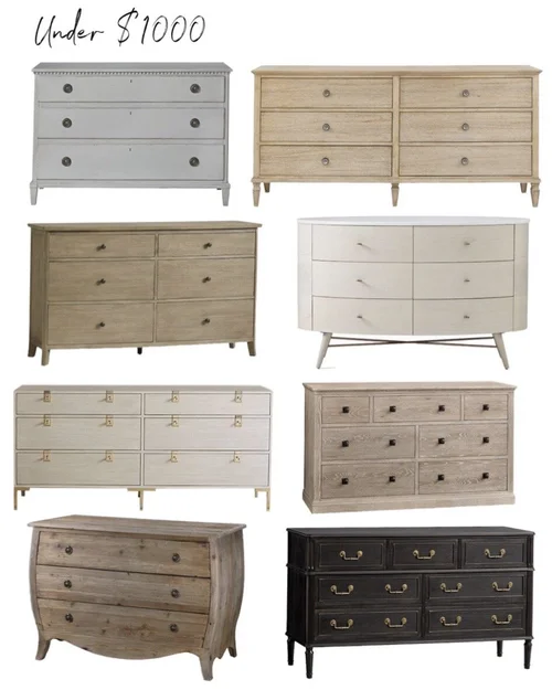 Affordable Dressers Under 1000 — Blushing Boho