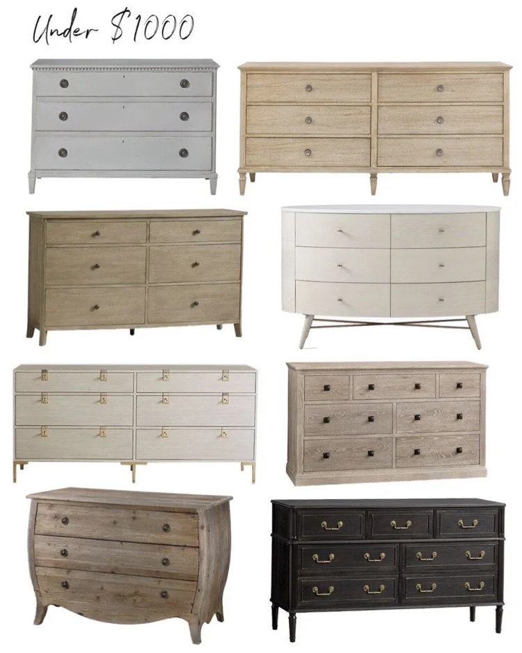 Affordable Dressers Under 1000 — Blushing Boho