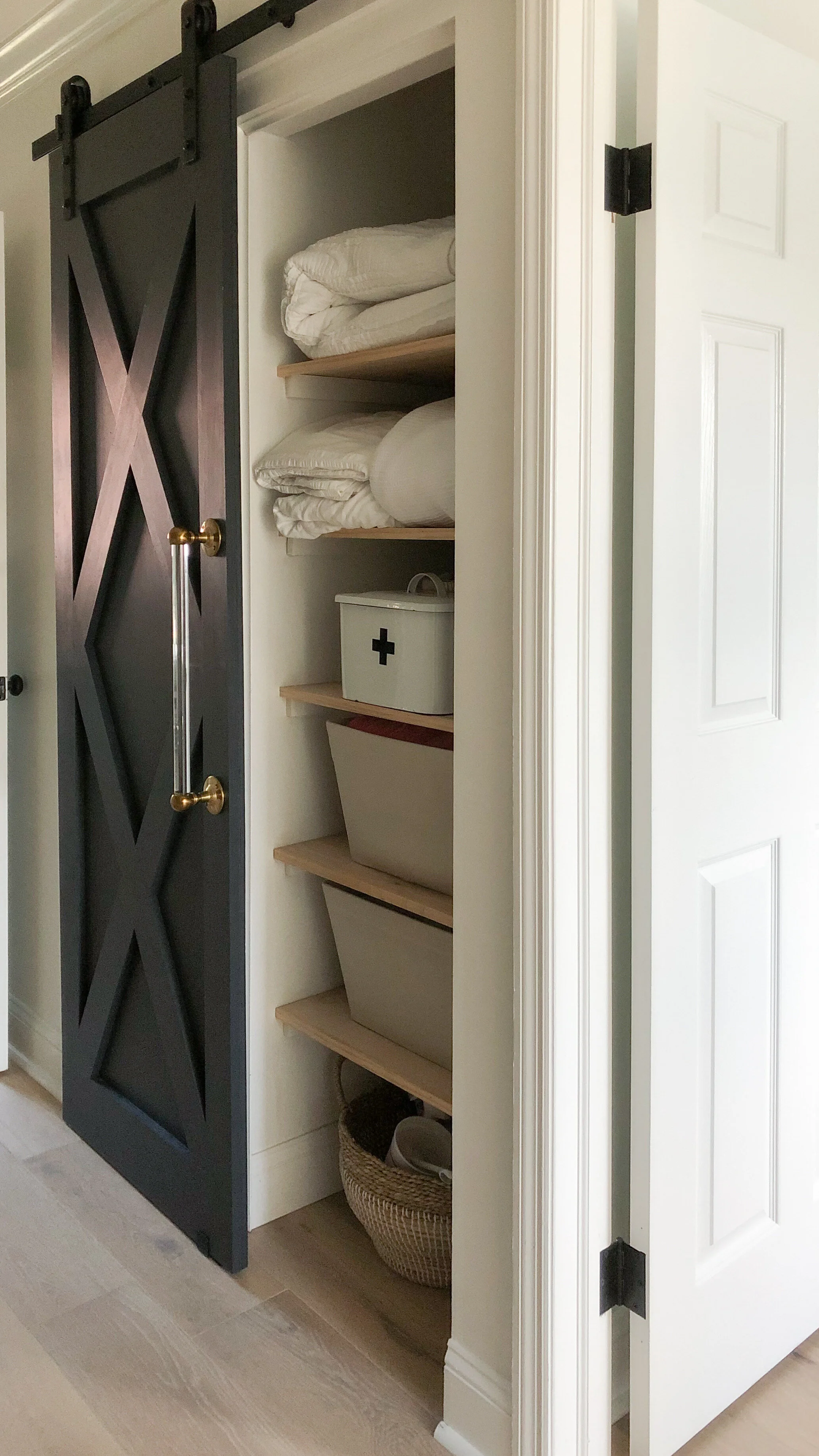 IKEA Pax Hack Linen Closet Tutorial — Blushing Boho