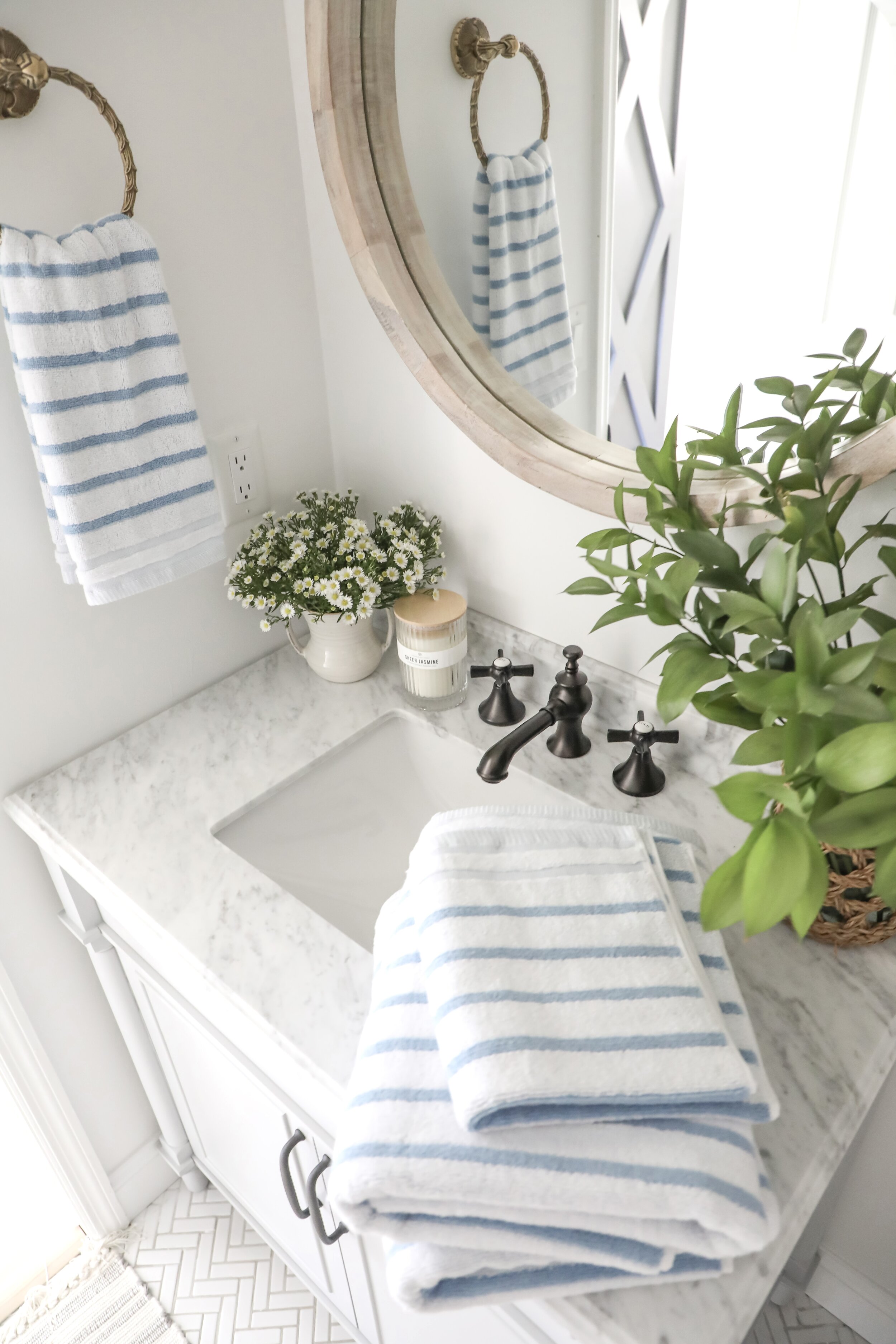 Guest Bathroom Details — Blushing Boho