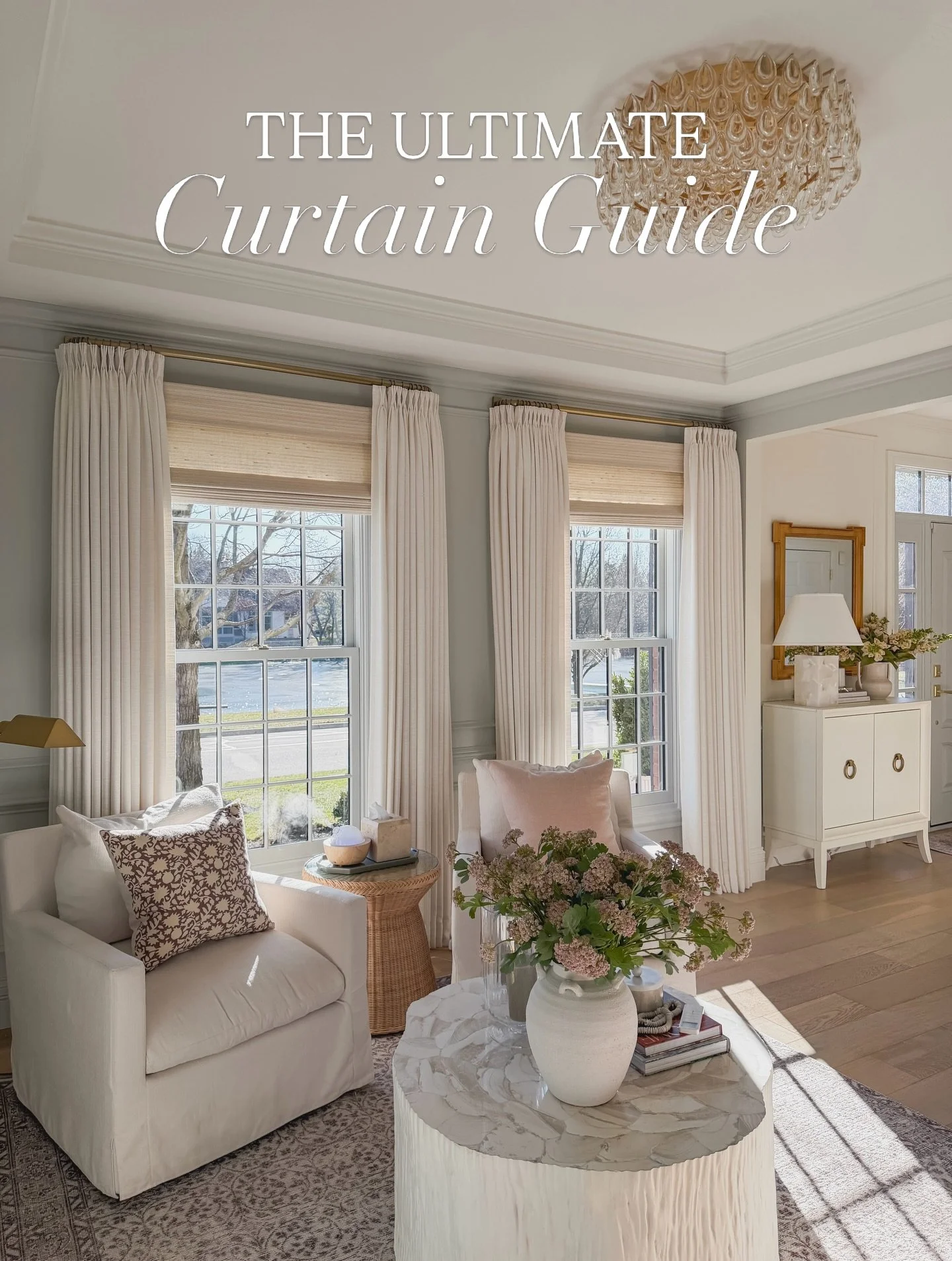 Answering all your most asked curtain questions! If you still need help with your order, send me a DM and I can give you more personalized help. Linking all my curtains, shades and hardware in today&rsquo;s LTK post!

Use code: BLUSHINGBOHO for 20% o