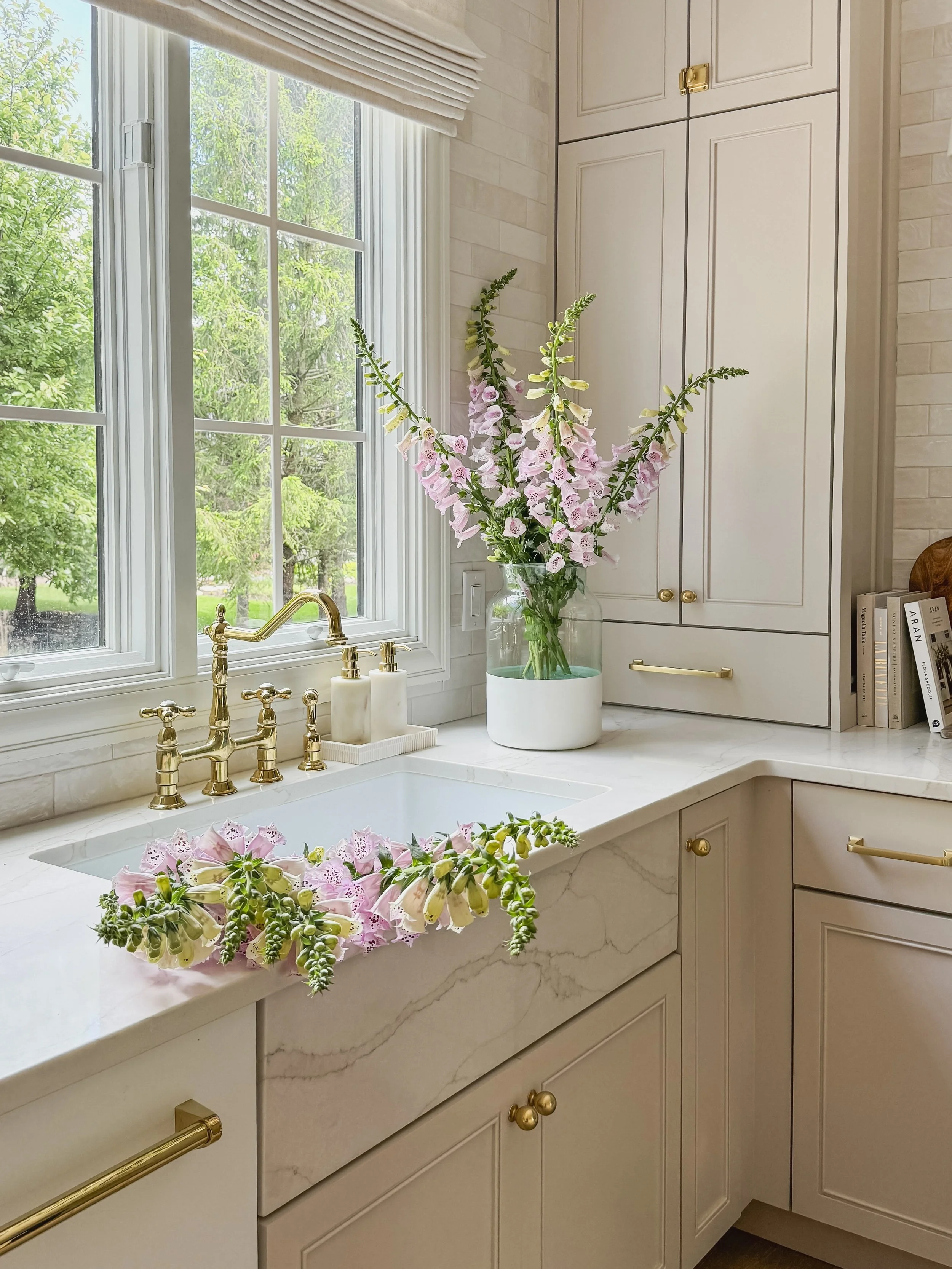 One of my most-asked questions is about my cabinet hardware, and it&rsquo;s all from @rejuvenation! It&rsquo;s been my go-to source for many years! The quality and timeless design is truly unmatched which is why I&rsquo;ve used it throughout my entir