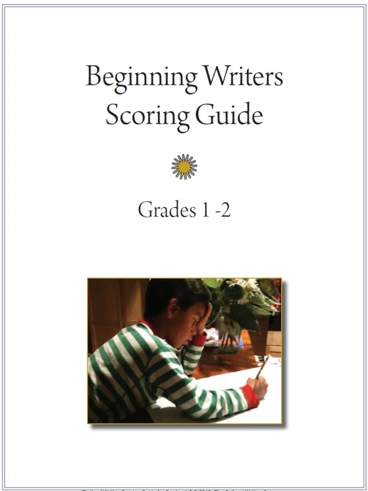 THE SCORING GUIDES — The Culham Writing Co.