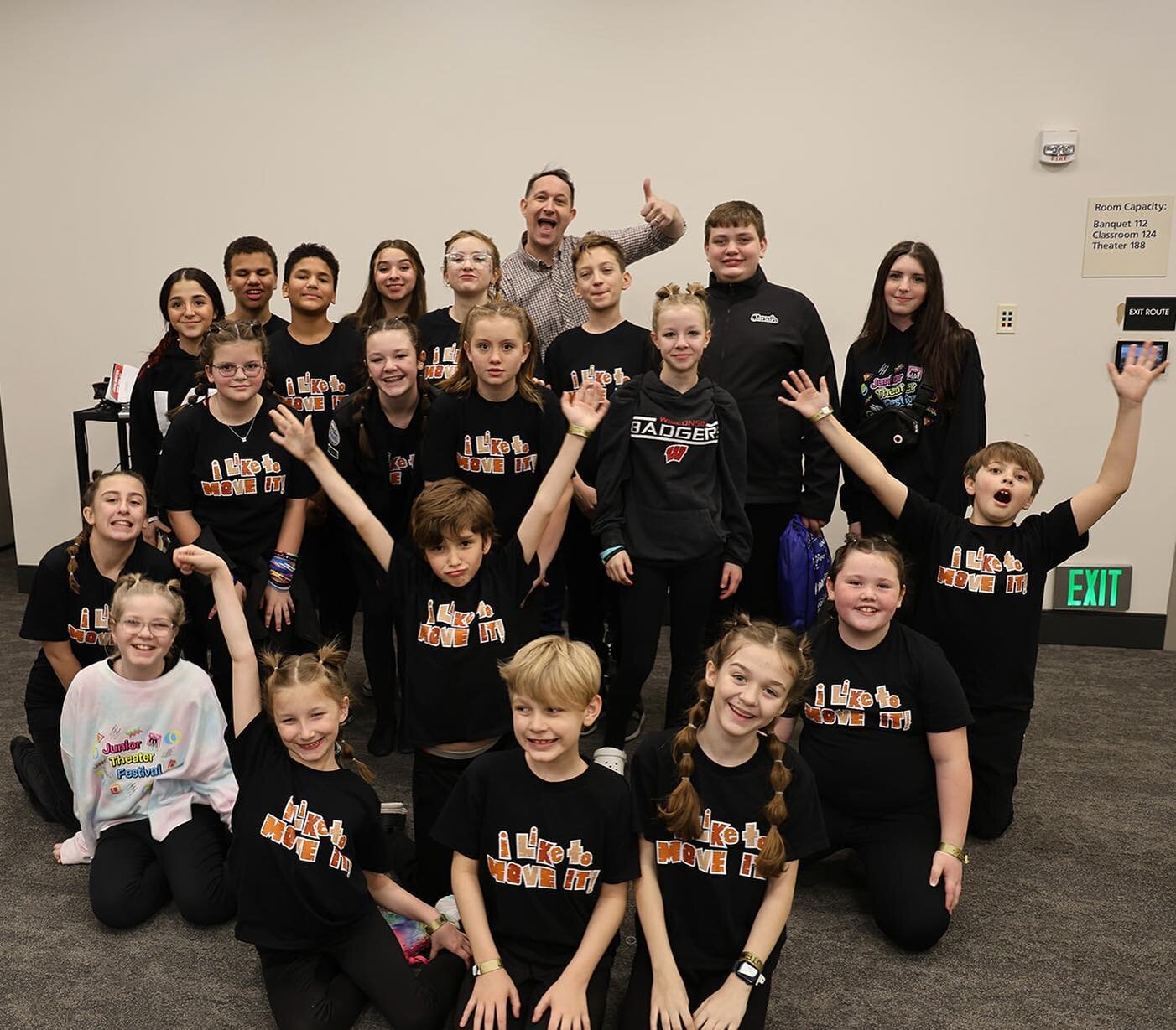 ShowCo Plazateers enjoyed an acting workshop with Rob Rokicki this past weekend at @juniortheaterfestival! 

Many Junior shows are full of non-human characters of all kinds. The students learned about anthropomorphism - attributing human qualities to