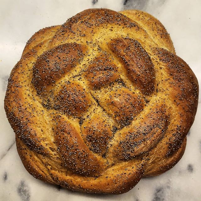 Apples, honey, round braided challah (an experiment with sprouted spelt flour), soup simmering and lots of love. Shana Tova!