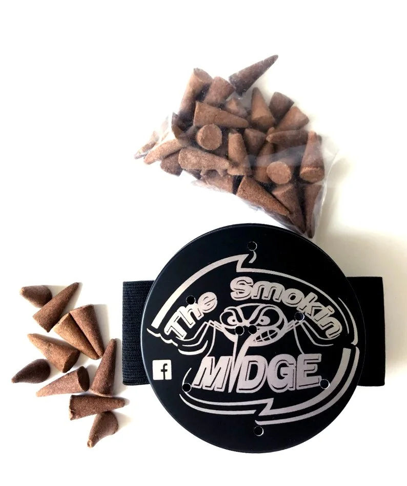 SPECIAL OFFER Limited Edition, BLACK engraved Smokin' Midge, plus 50 Clava Cones, was £24.50 NOW £21.95