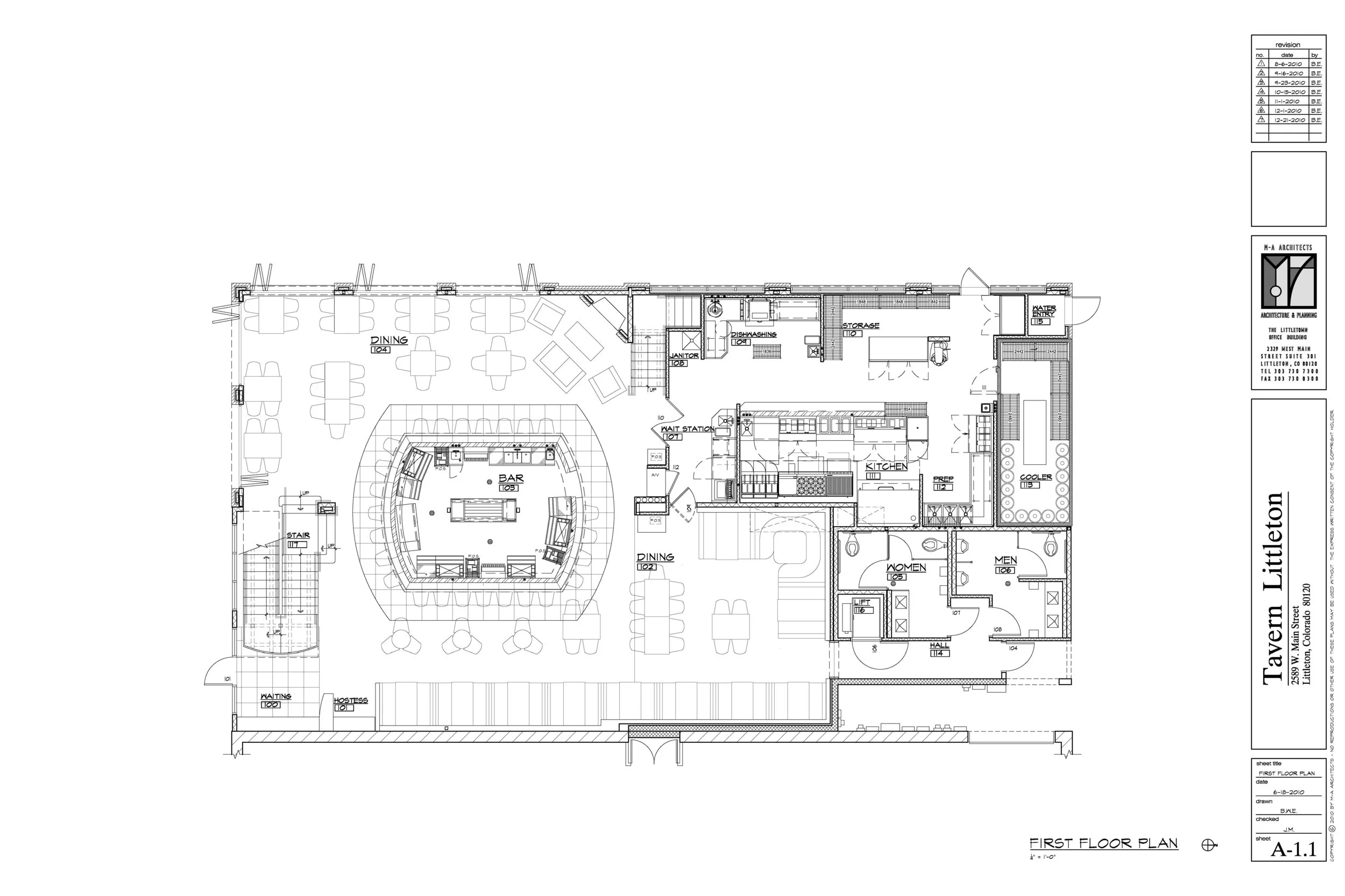  First Floor Plan 