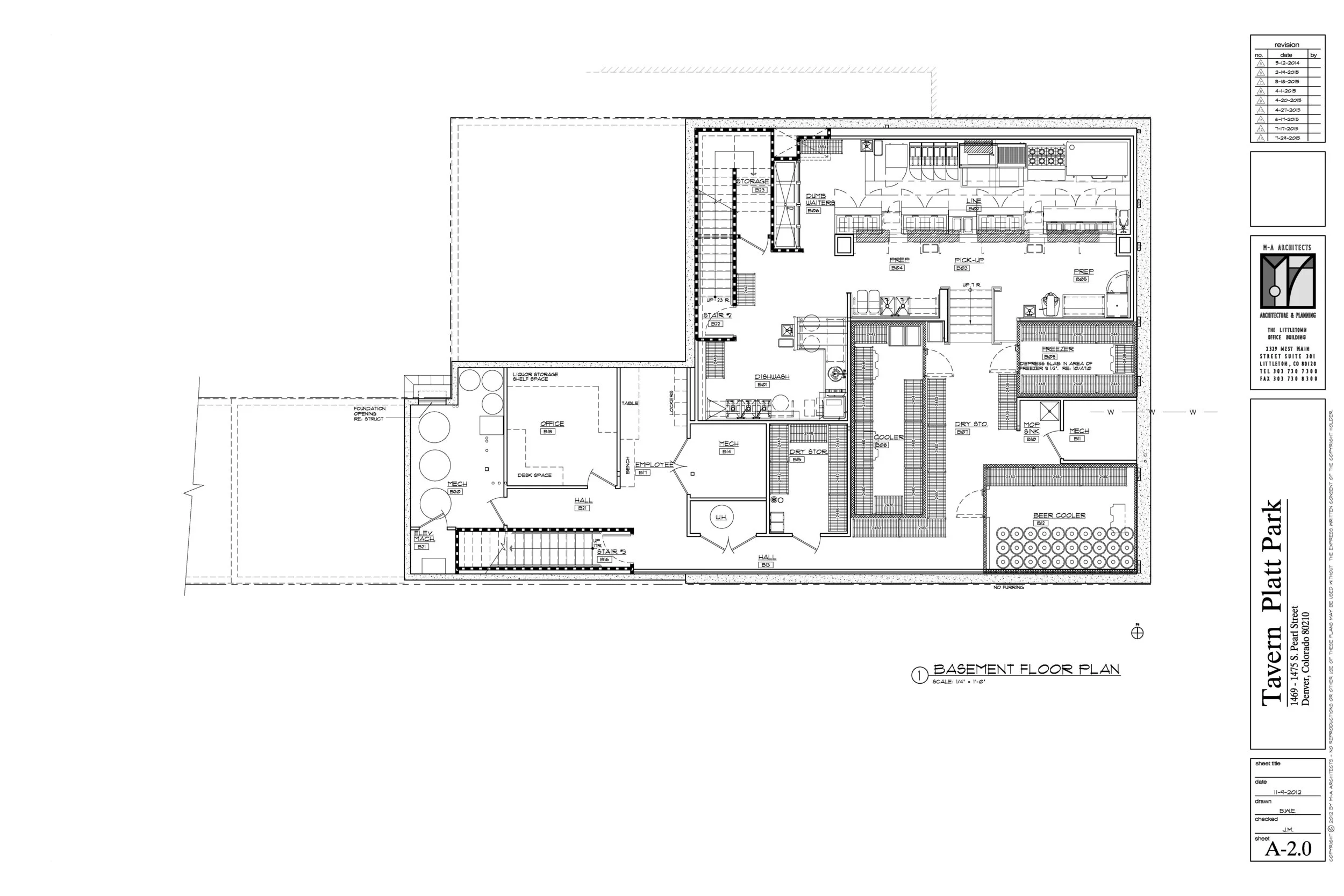  Basement Floor Plan 