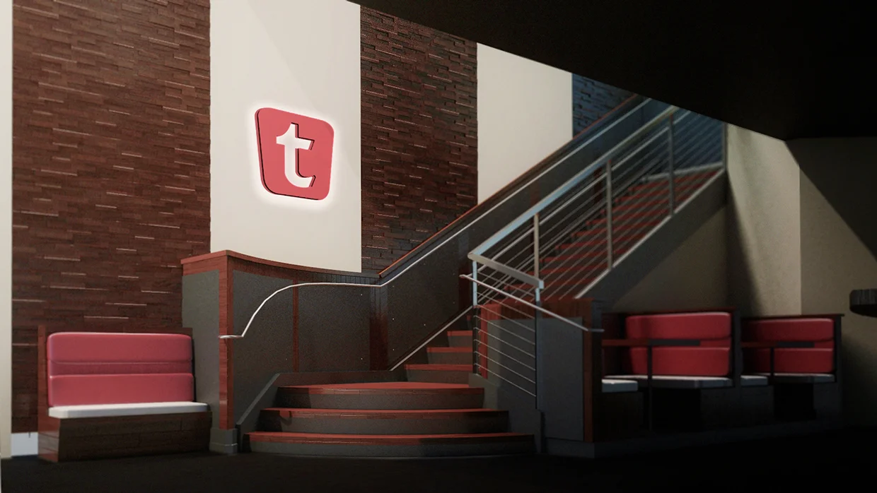  Main Staircase Detail Rendering 