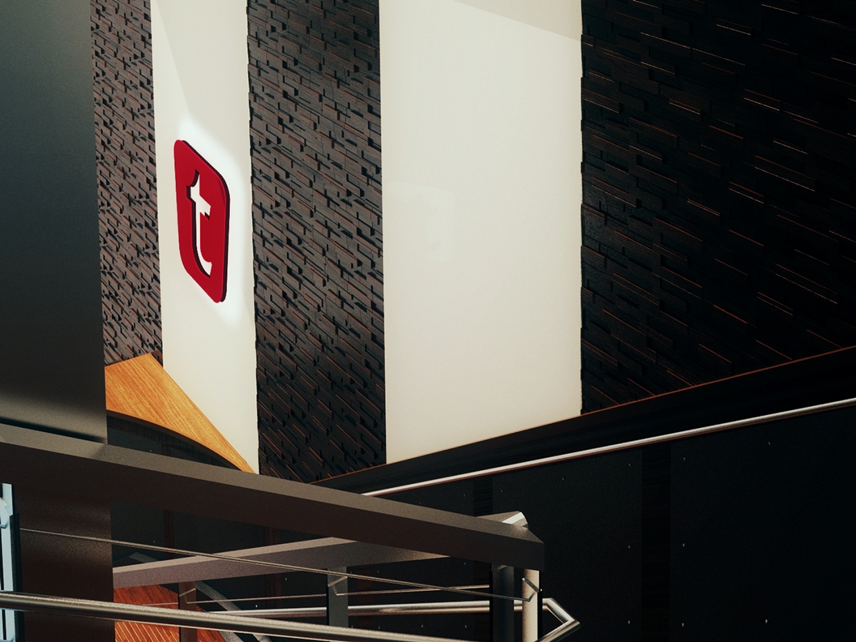 Staircase Detail Rendering 
