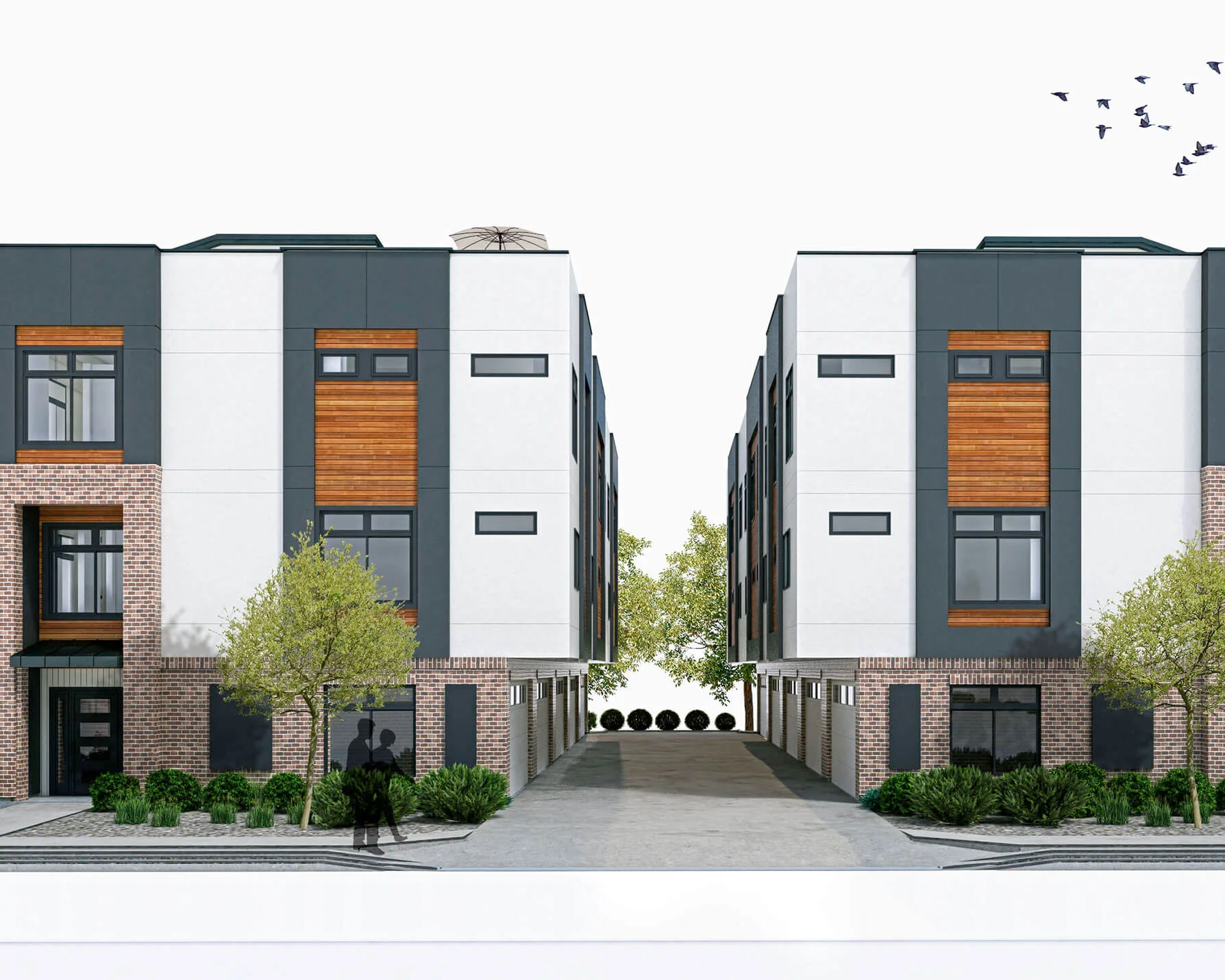  West Facade Rendering 