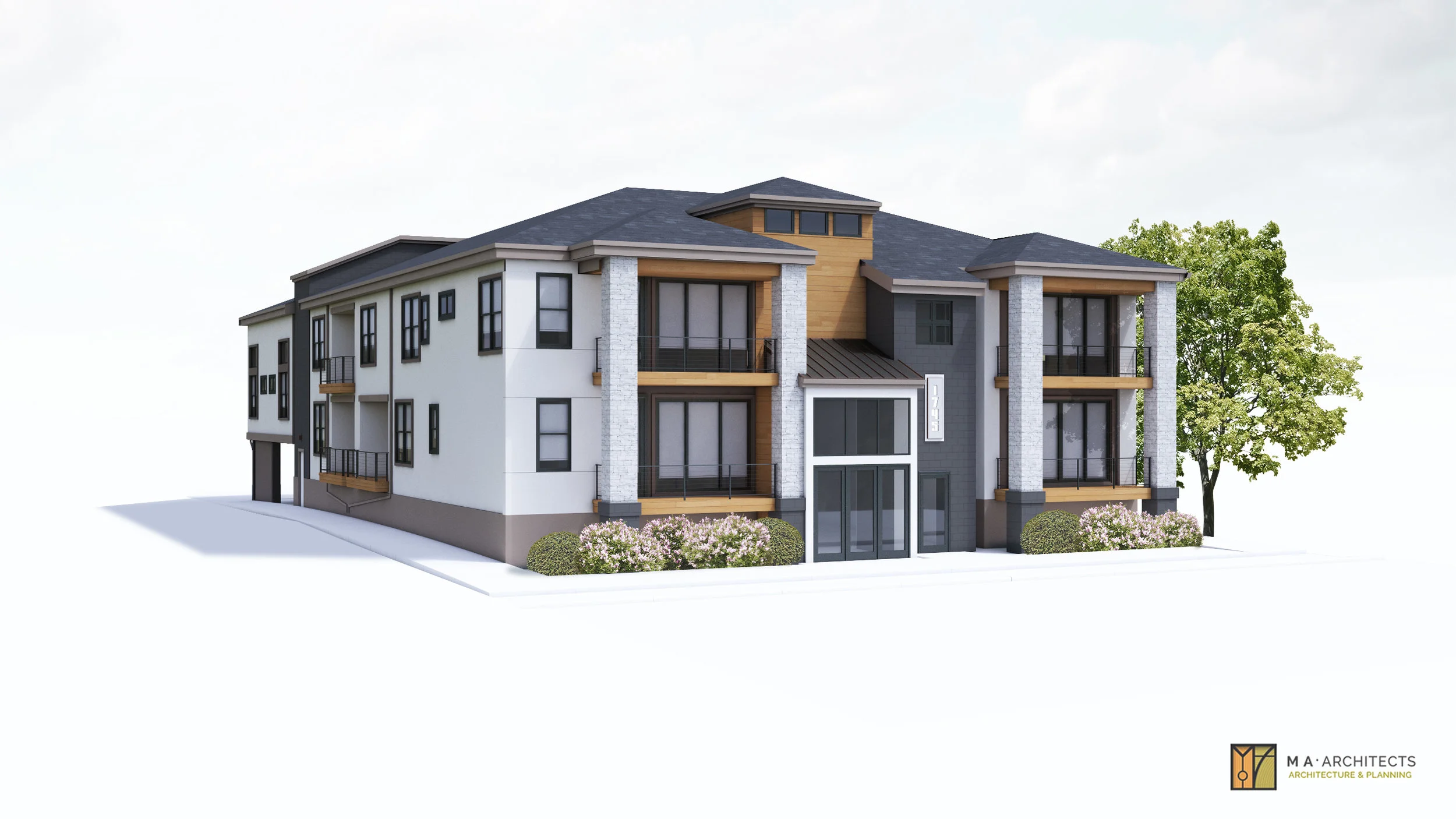  LEFT SIDE ELEVATION | RENDERING 