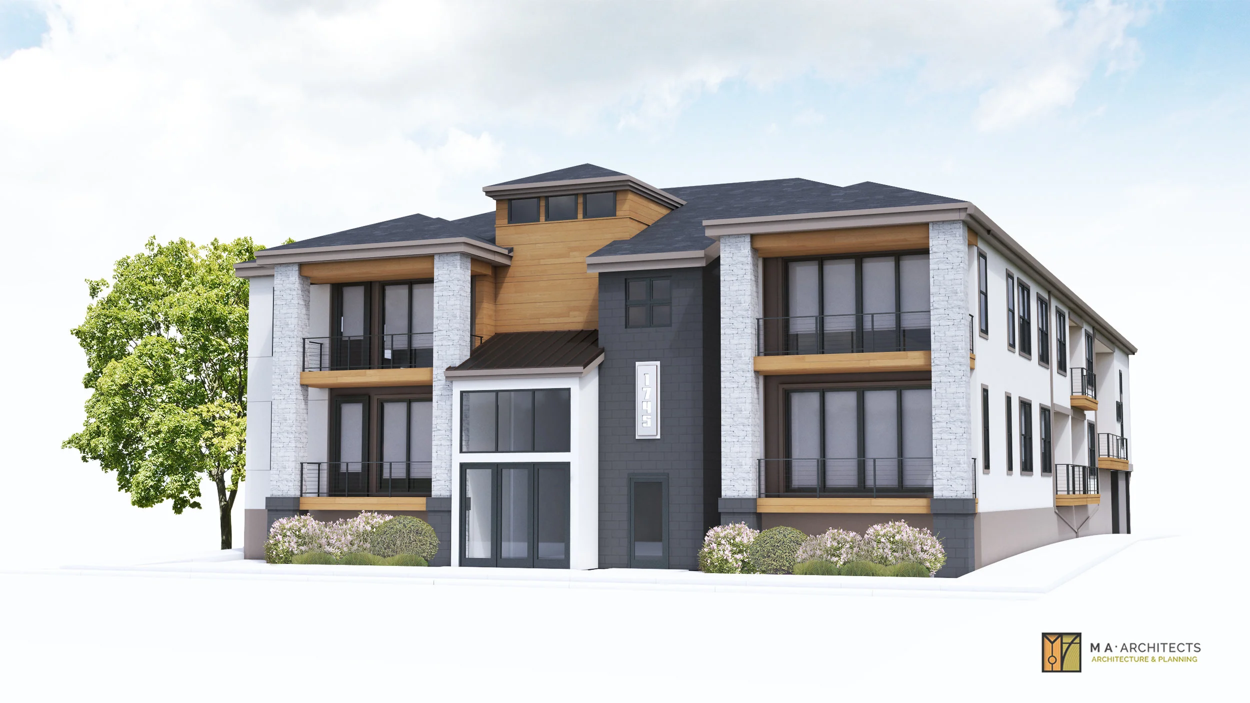  RIGHT SIDE ELEVATION | RENDERING 