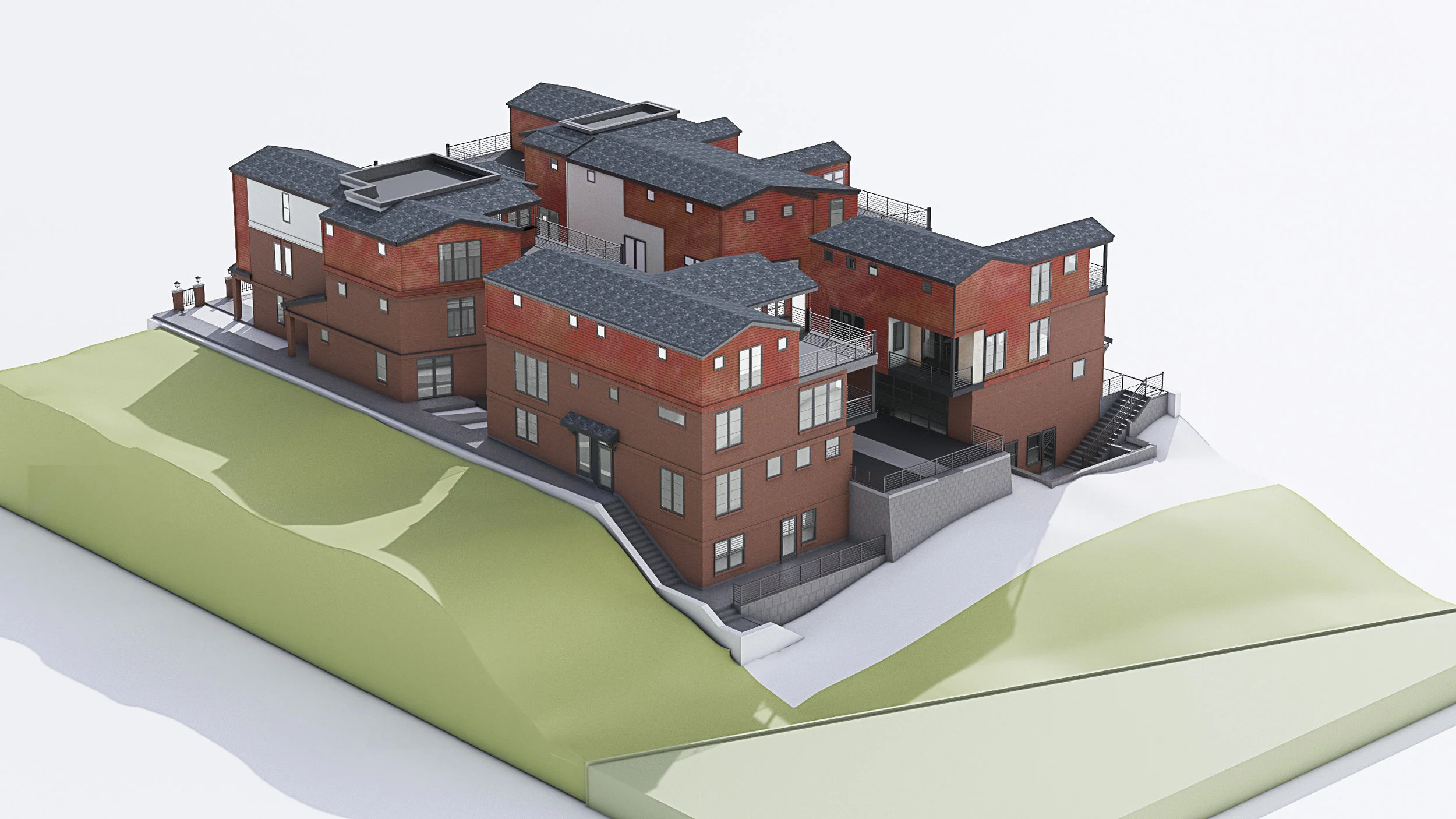  Rear Facade | Rendering 