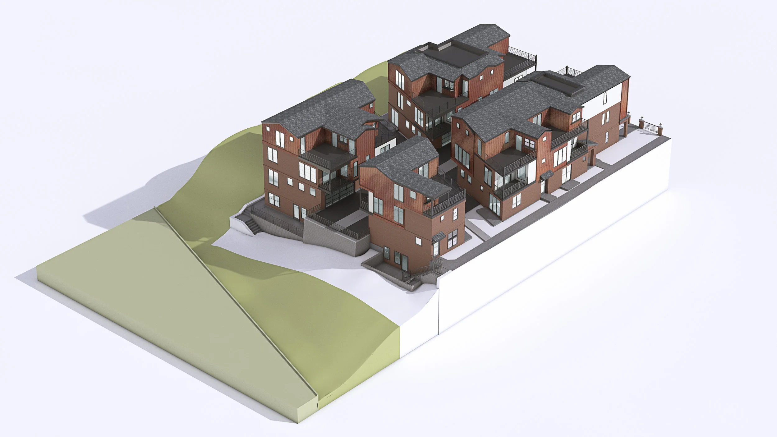  Rear | Aerial Rendering 