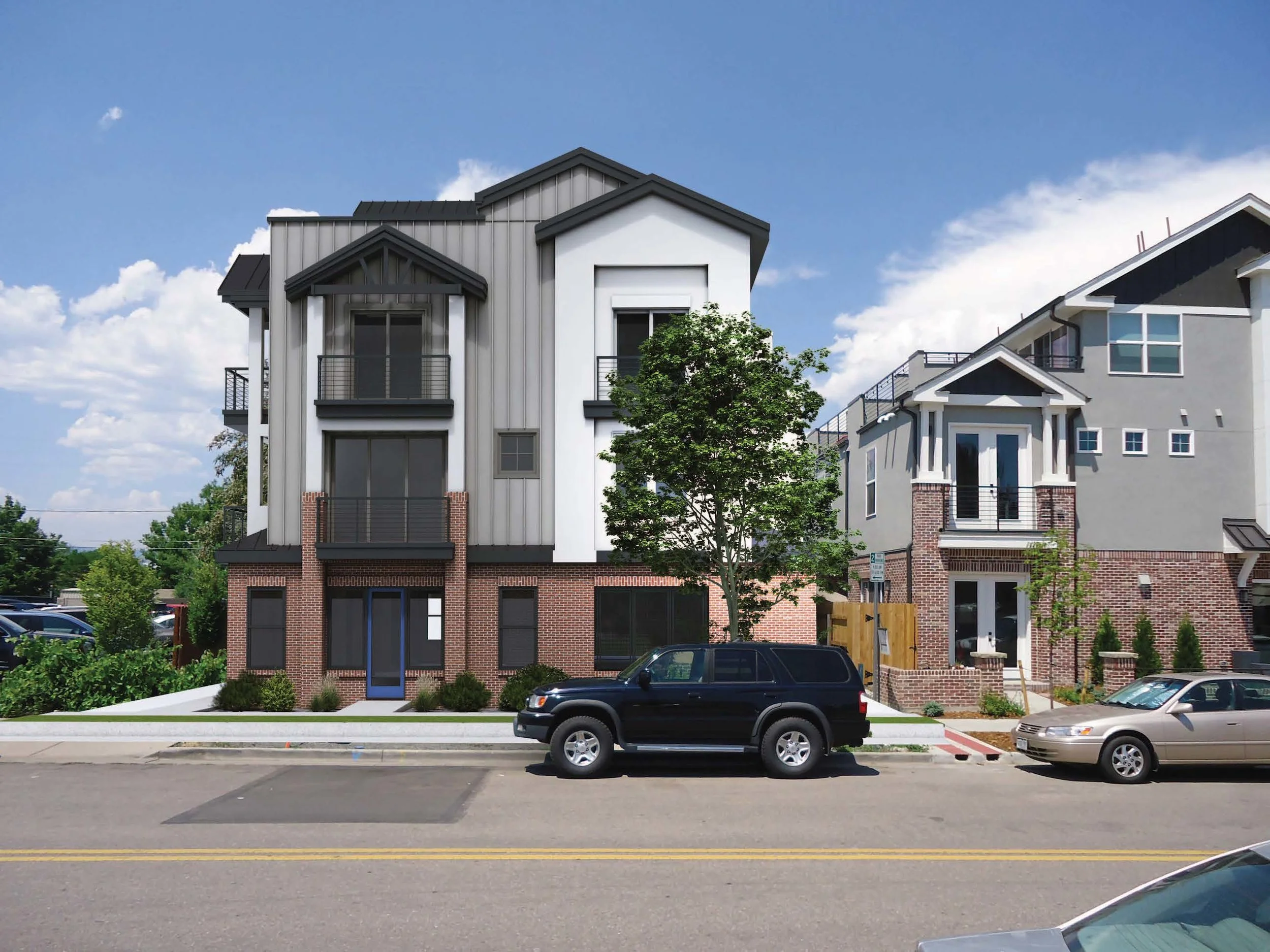  Front Elevation | Photo Rendering 