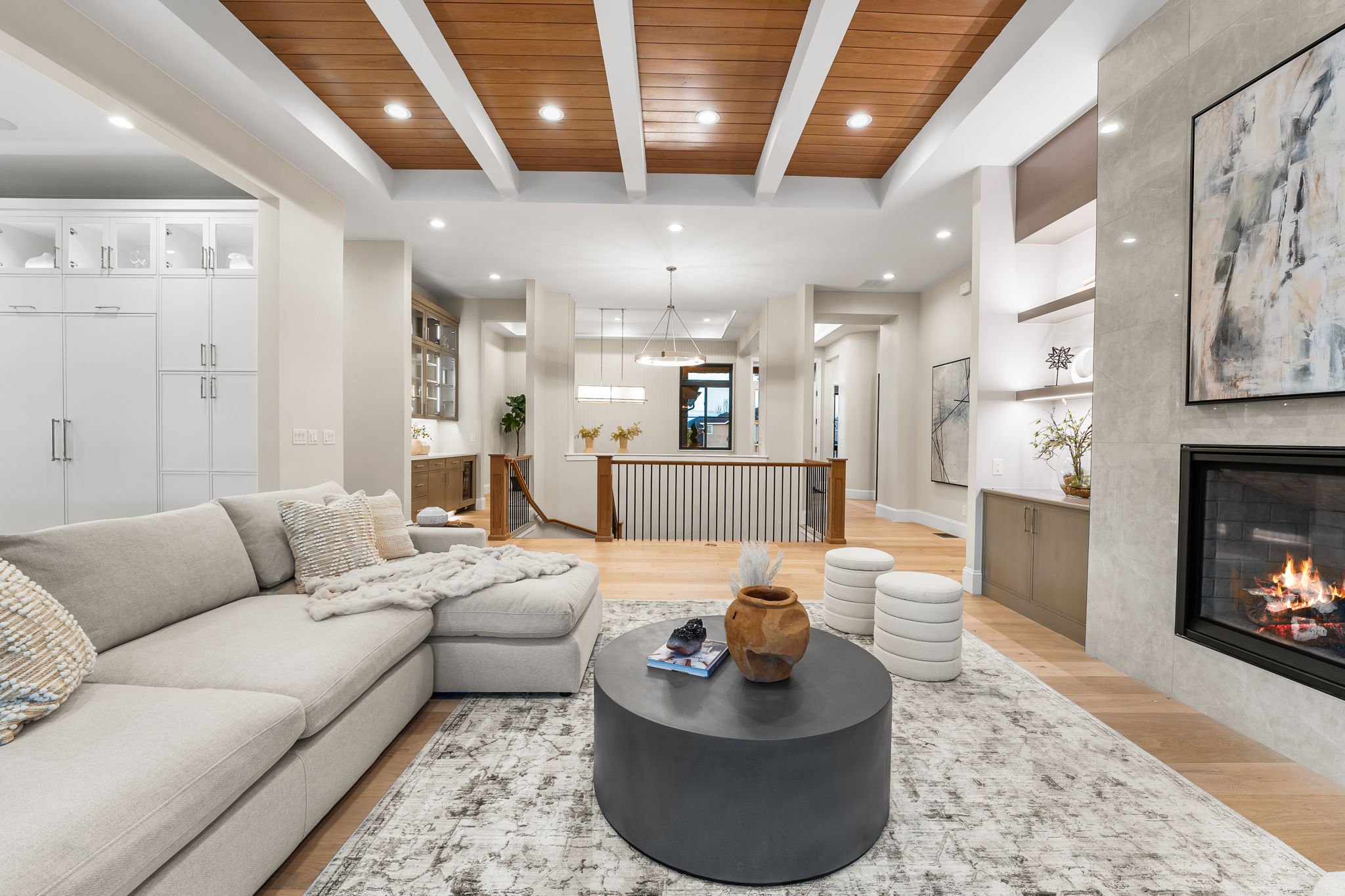 Living + Main Stairwell