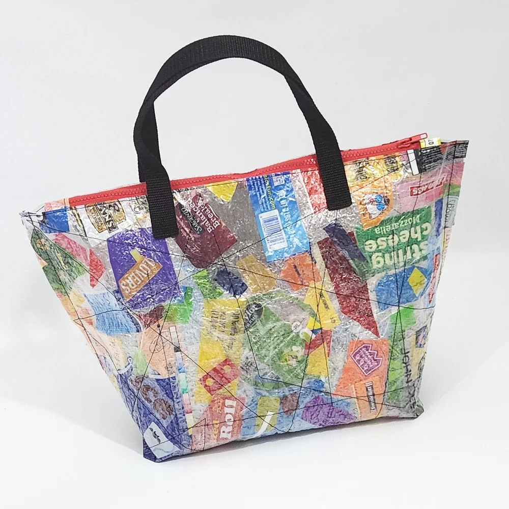 Grocery Bags Recycled Plastic Tote Bags Reusable Shopping Bags