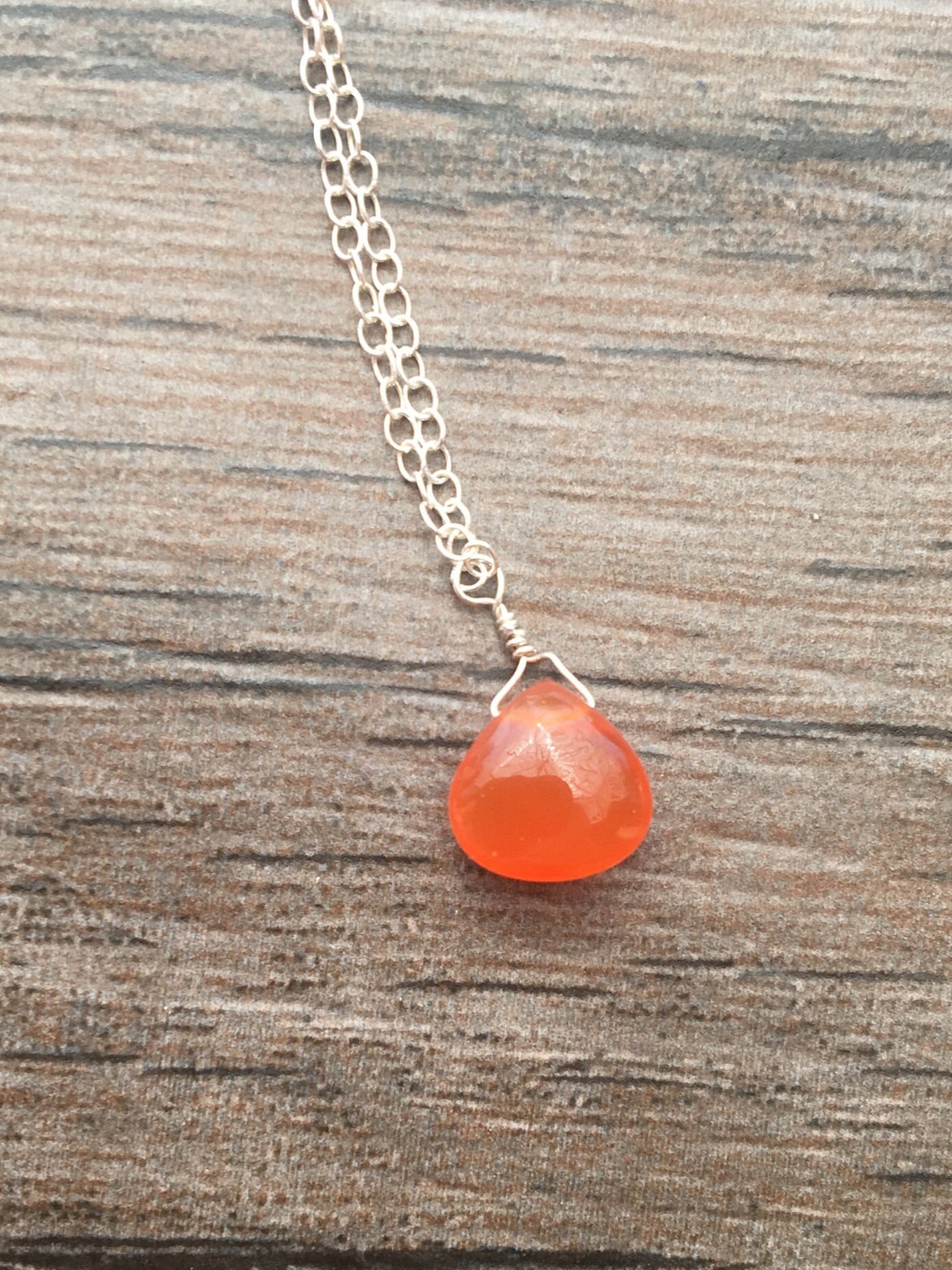 Red Carnelian and Black Sardonyx Agates on Chain Necklace - Artisan Jewelry  & More by DD