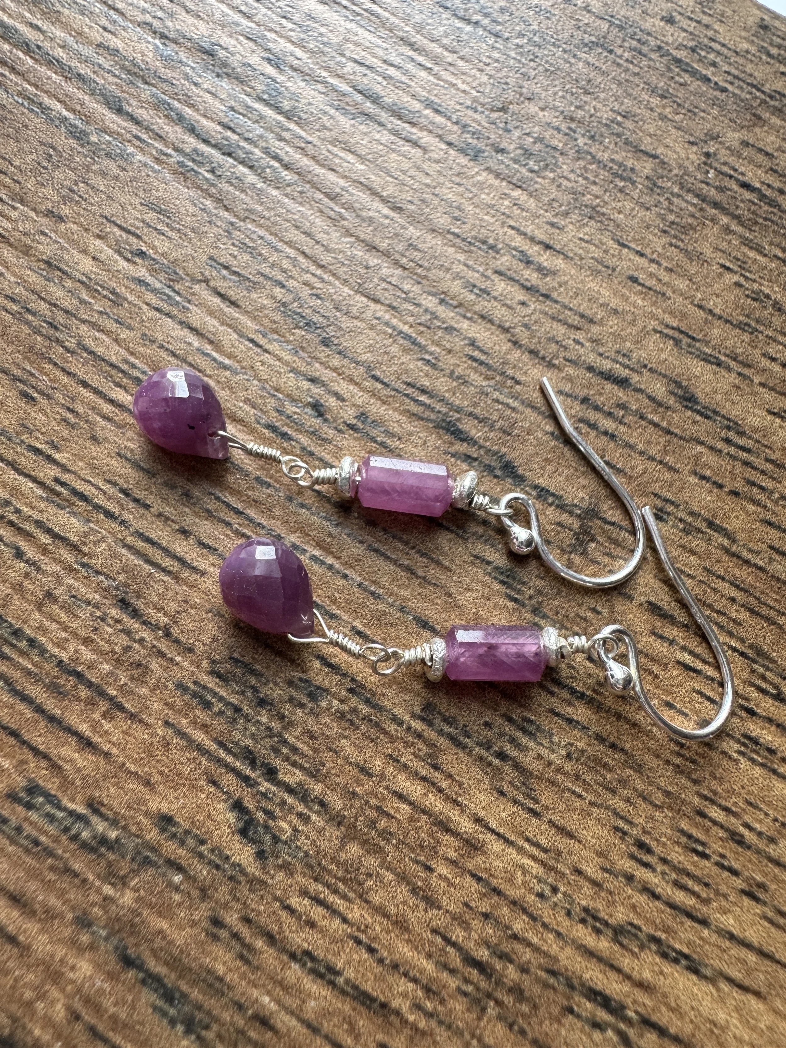 Ruby Earrings