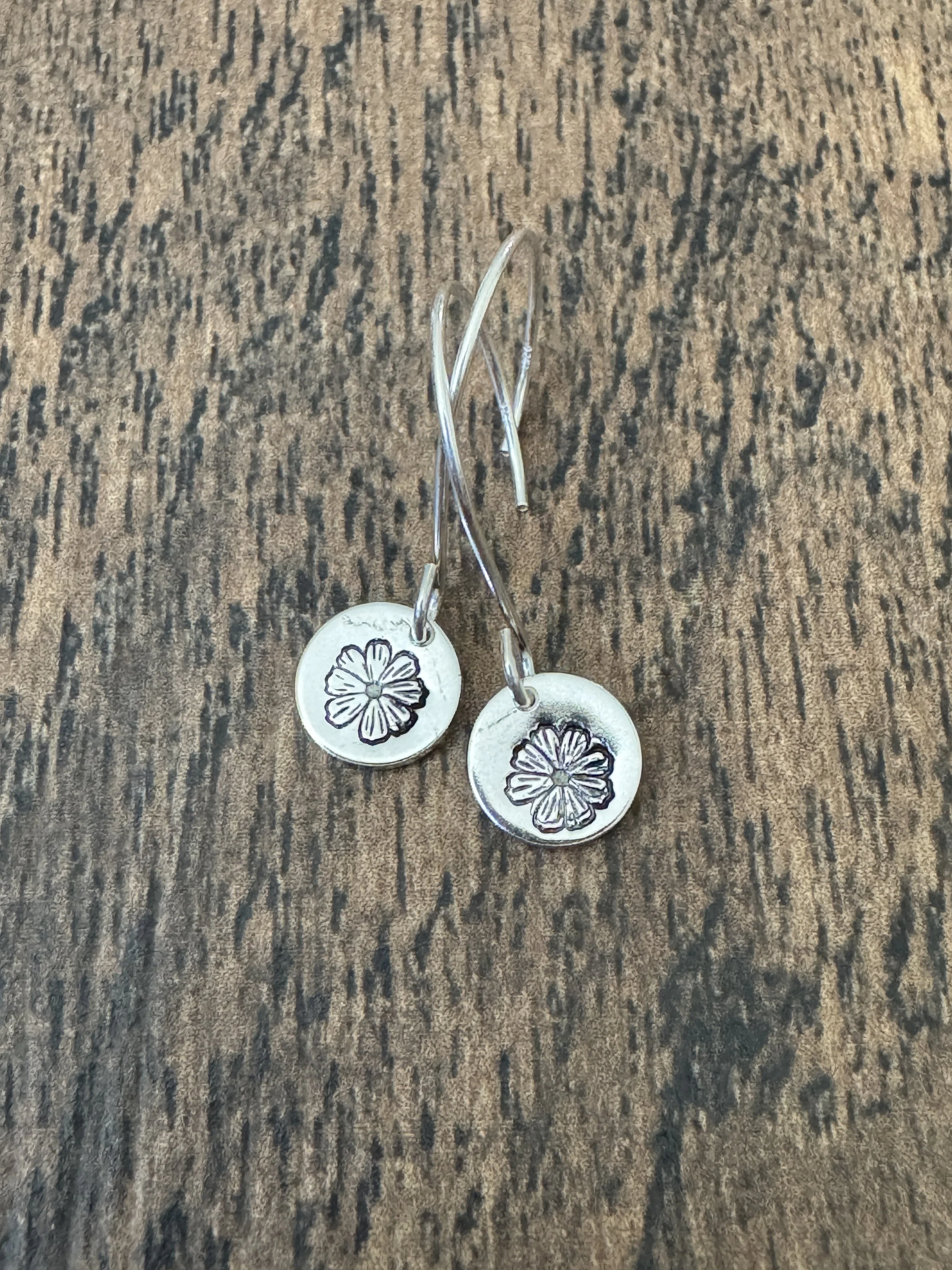Balloon Stampito Floral Earrings