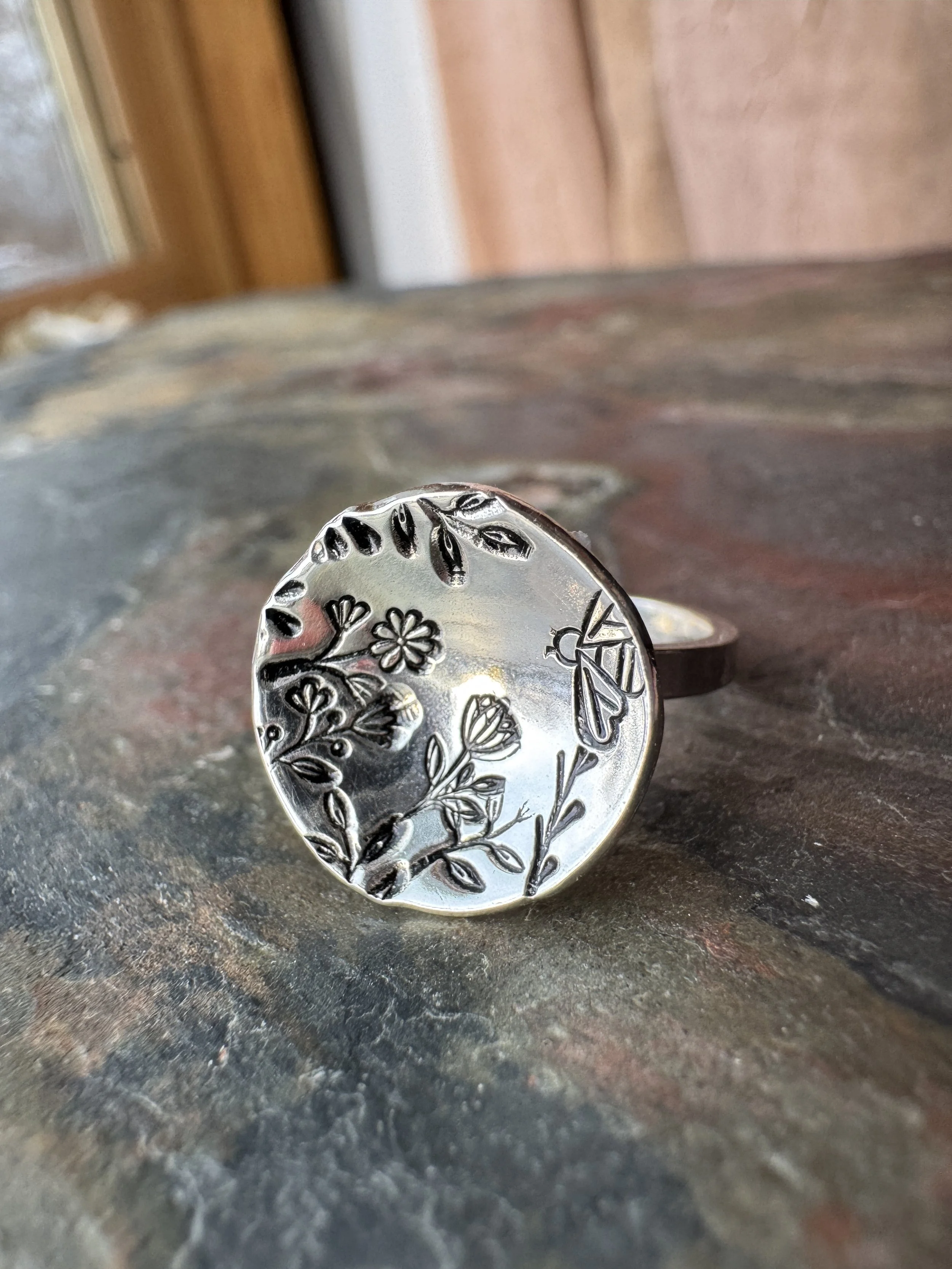 Floral Dome 2 Ring