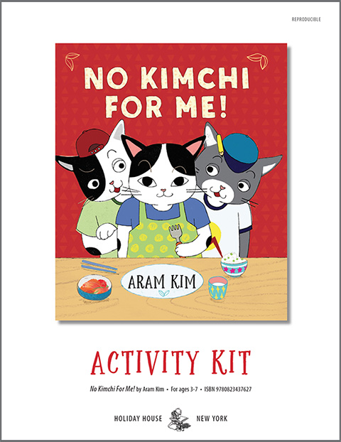 Download activity kit for NO KIMCHI FOR ME!