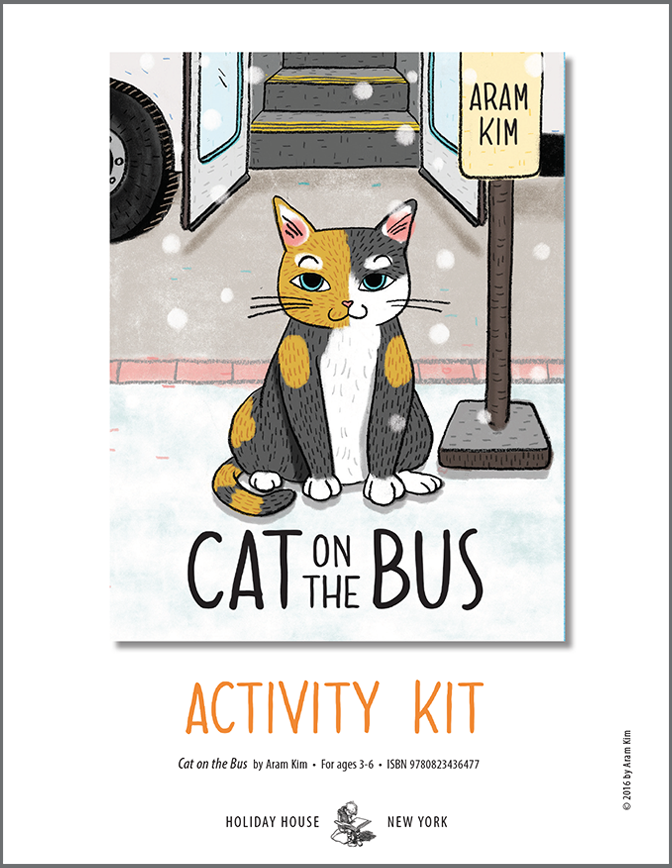 Download CAT ON THE BUS activity sheets!