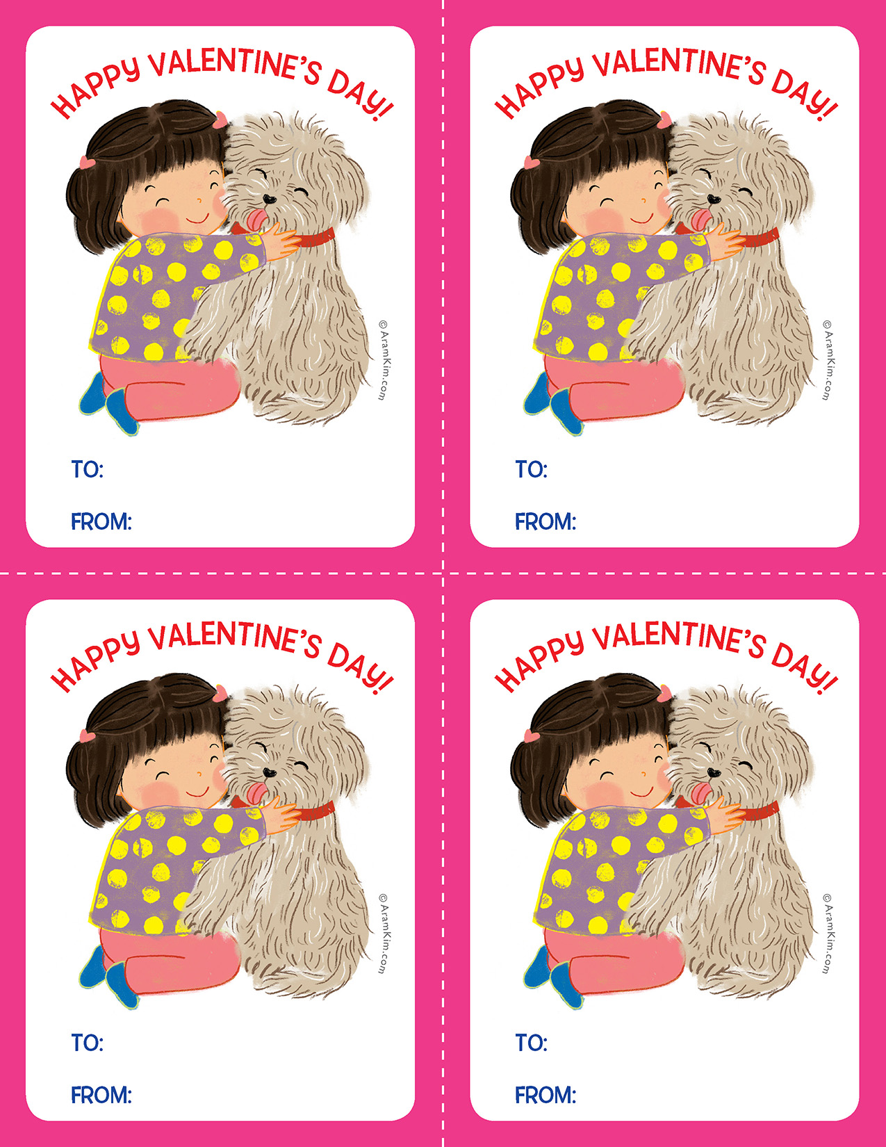 Download Valentine's Day cards!