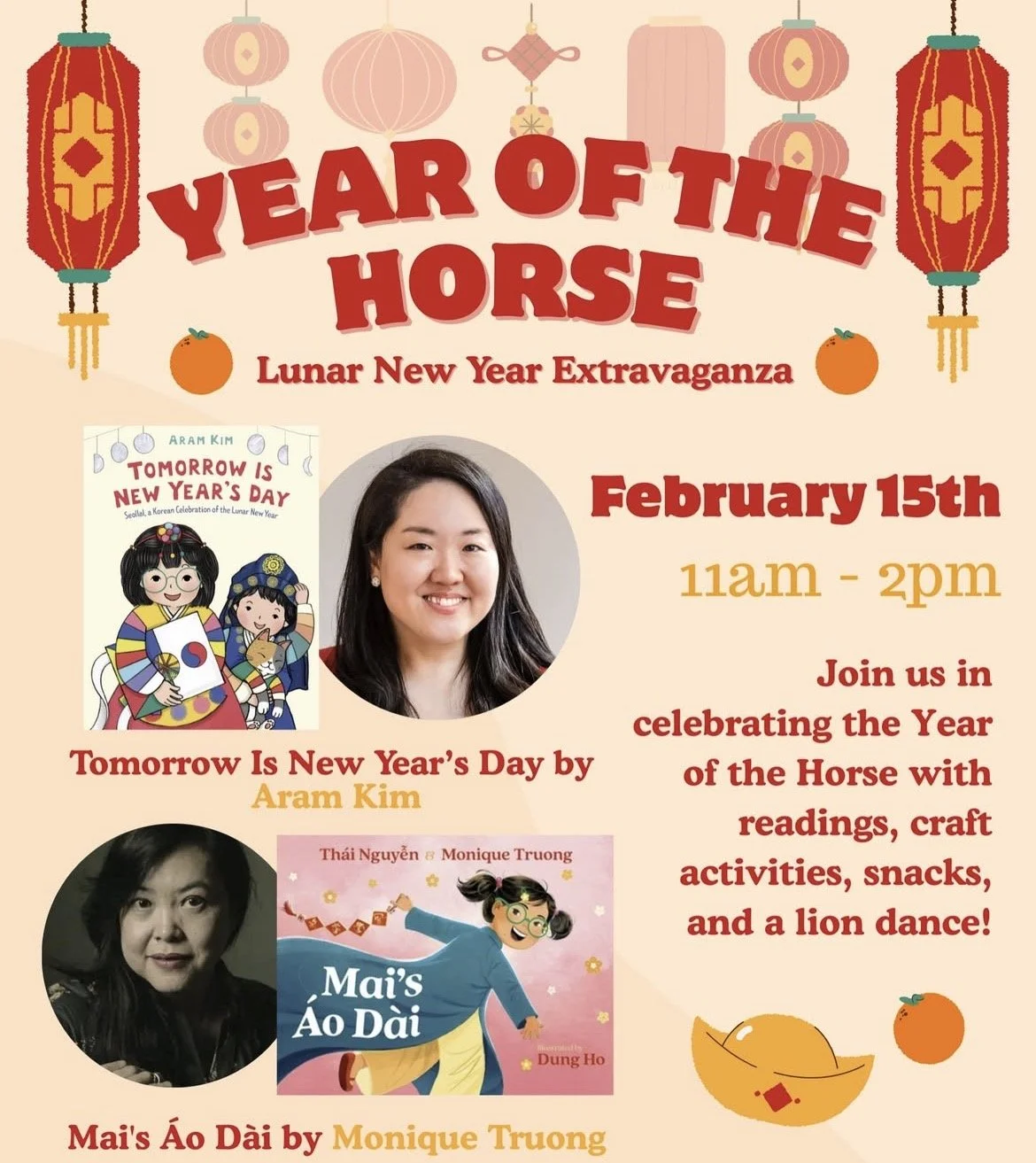 Lunar New Year Storytime at World Borough Bookshop!