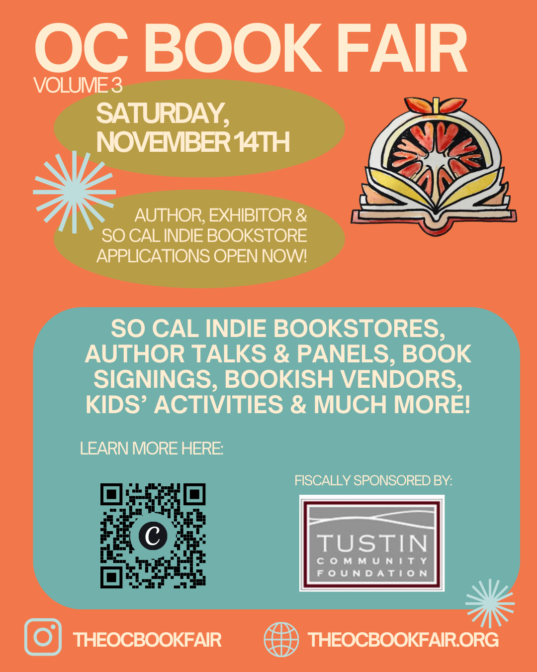 The OC Book Fair (Old Town Tustin, CA)