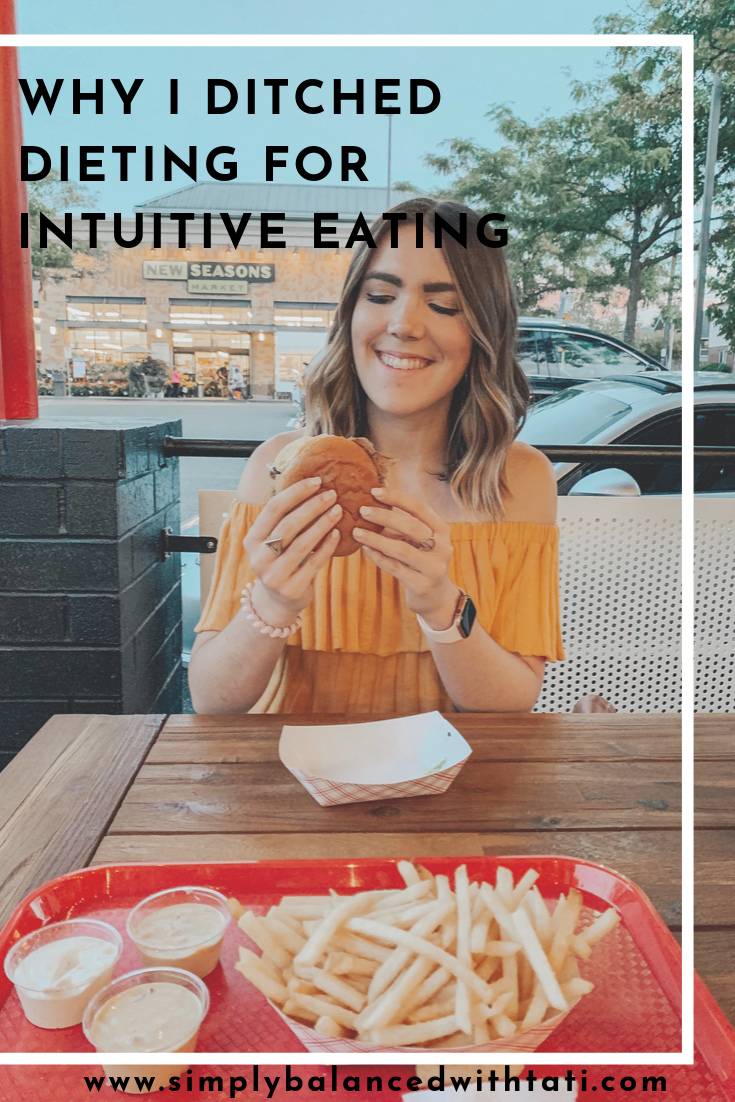 ditching dieting for intuitve eating