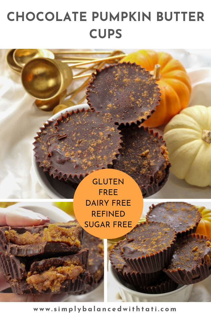 Chocolate Pumpkin Butter Cups