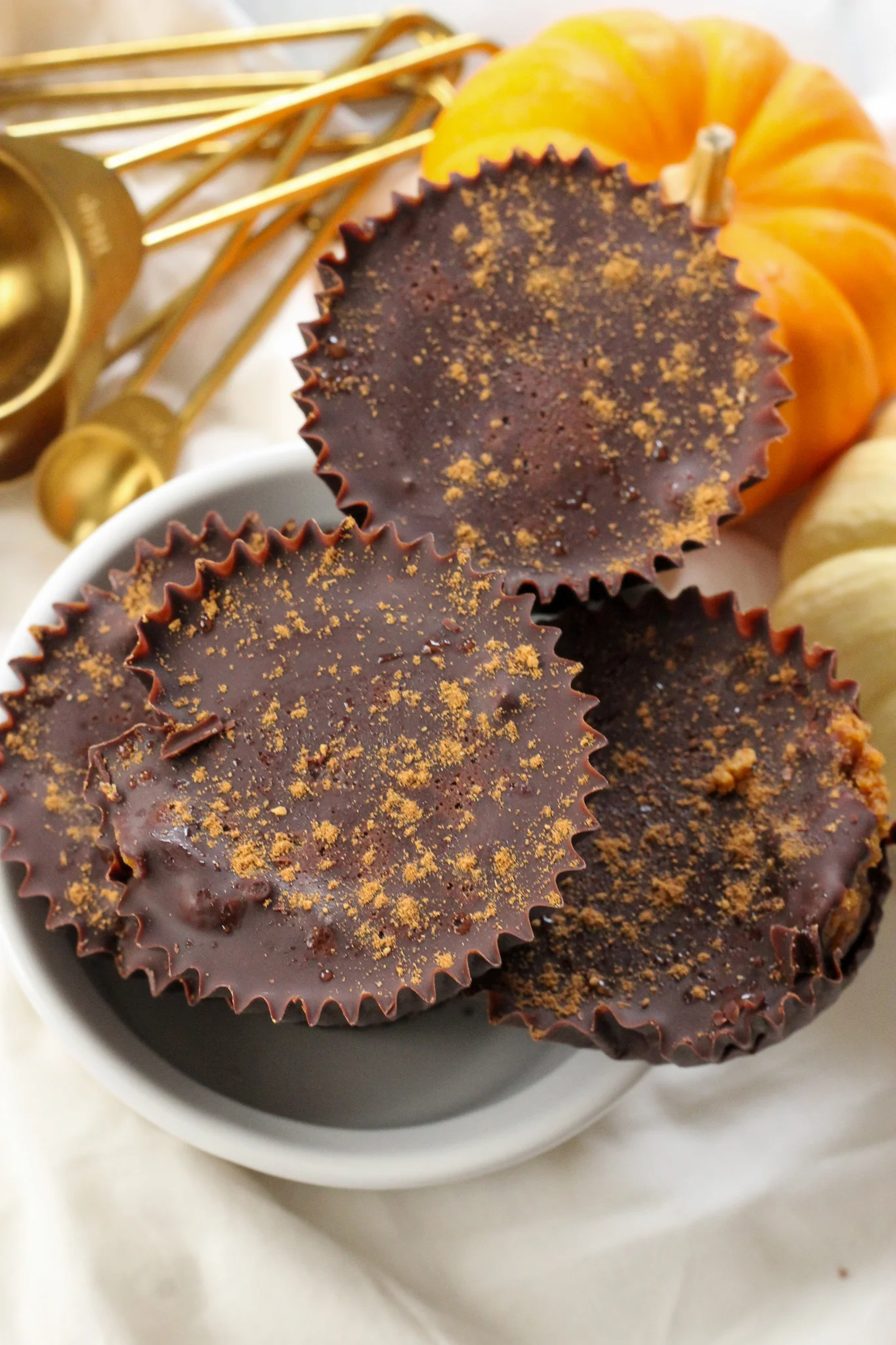 Chocolate Pumpkin Butter Cups