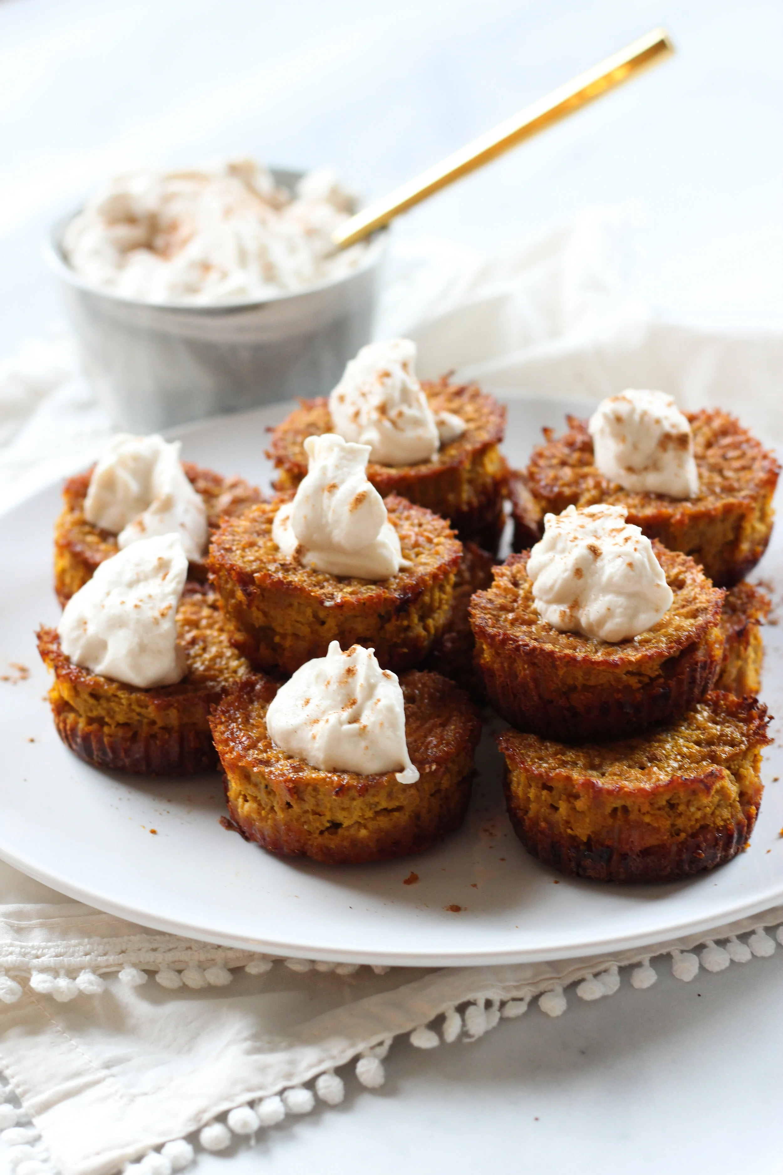 Mini Paleo Pumpkin Pies