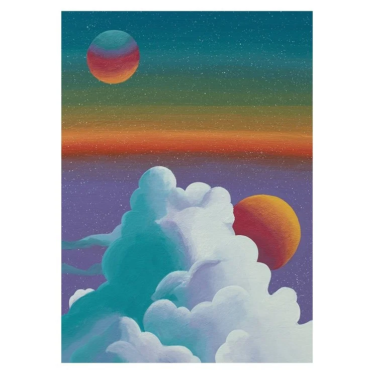 Cosmic Sunset Print — haylie mousseau