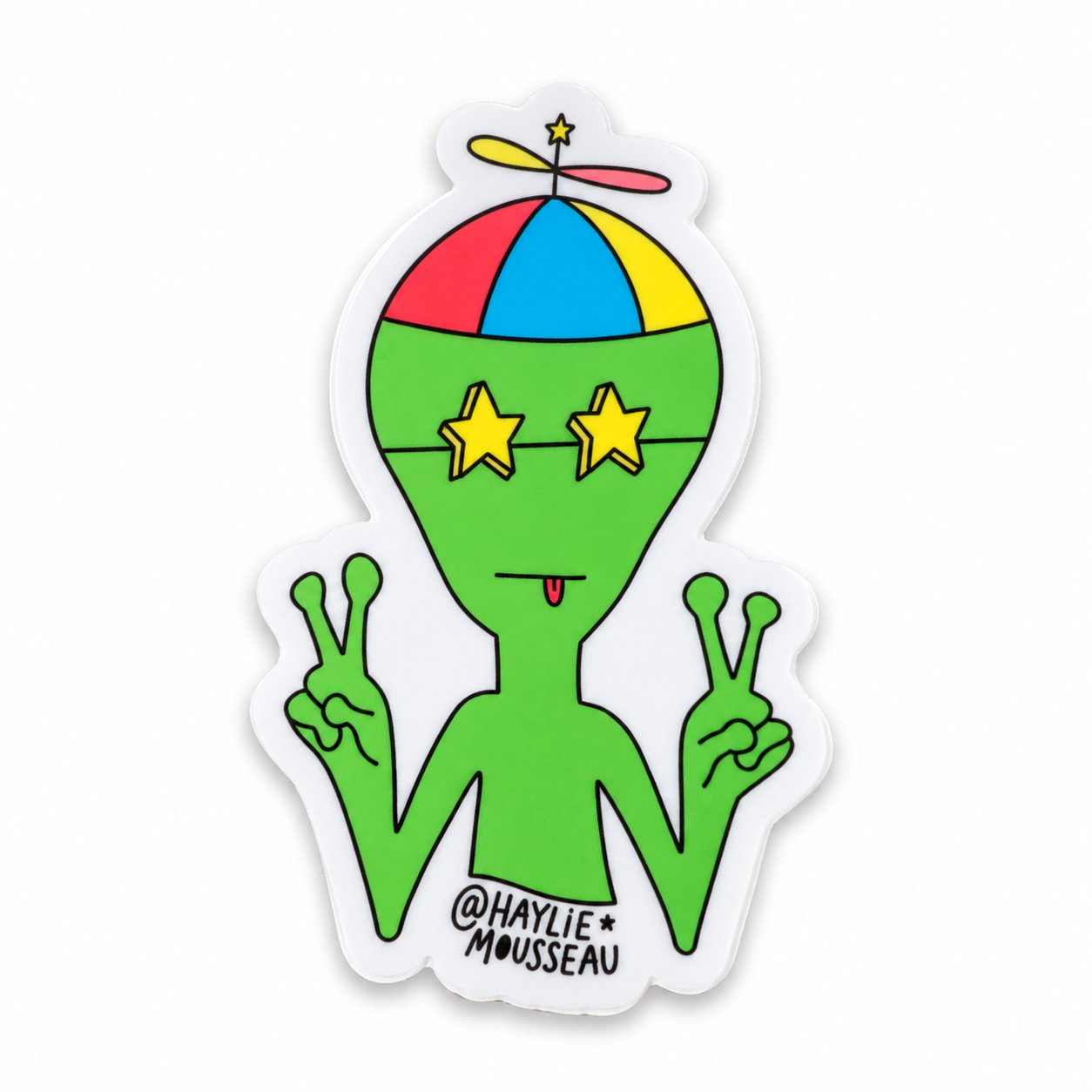 Alien Sticker