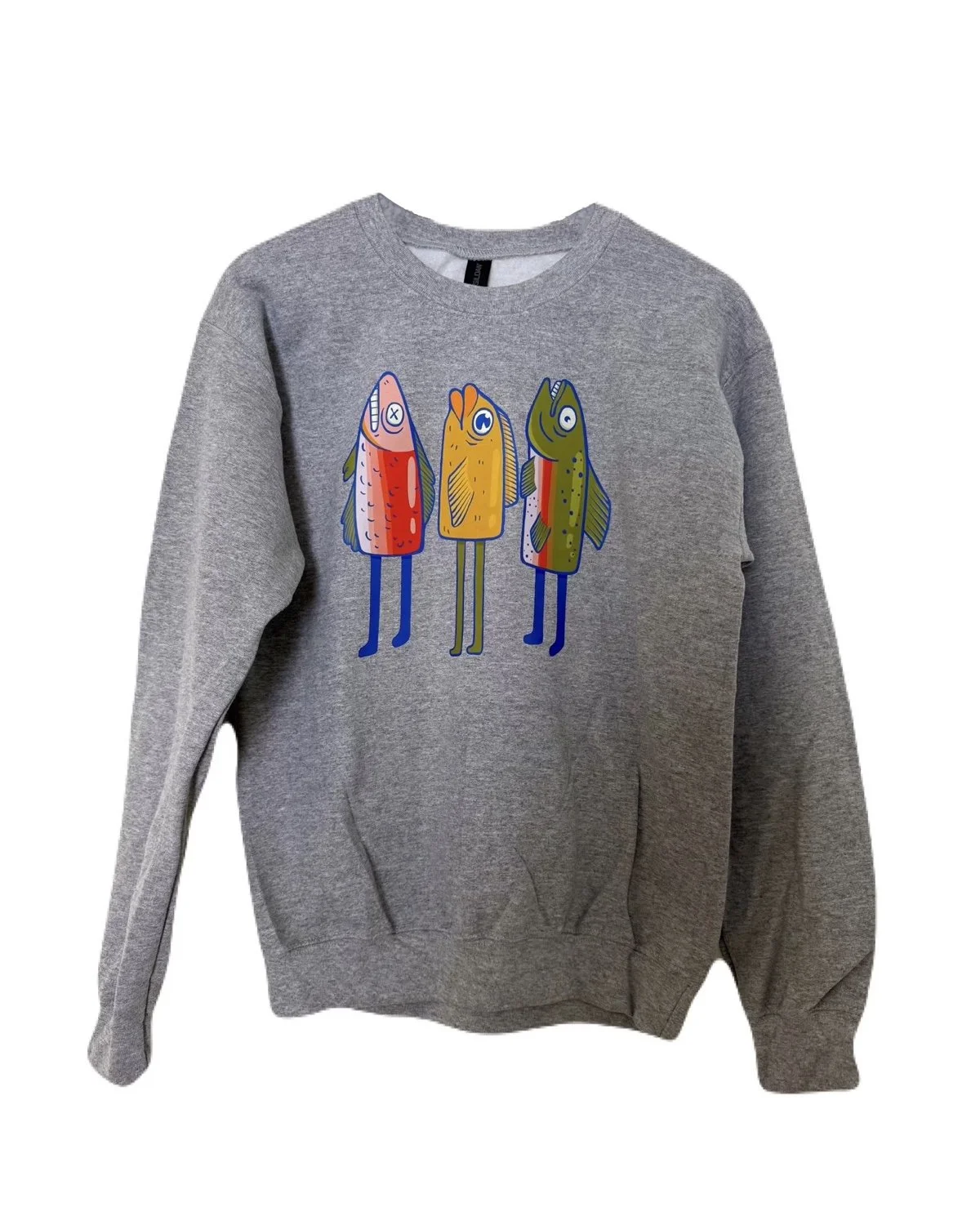 Fish Trio Crewneck