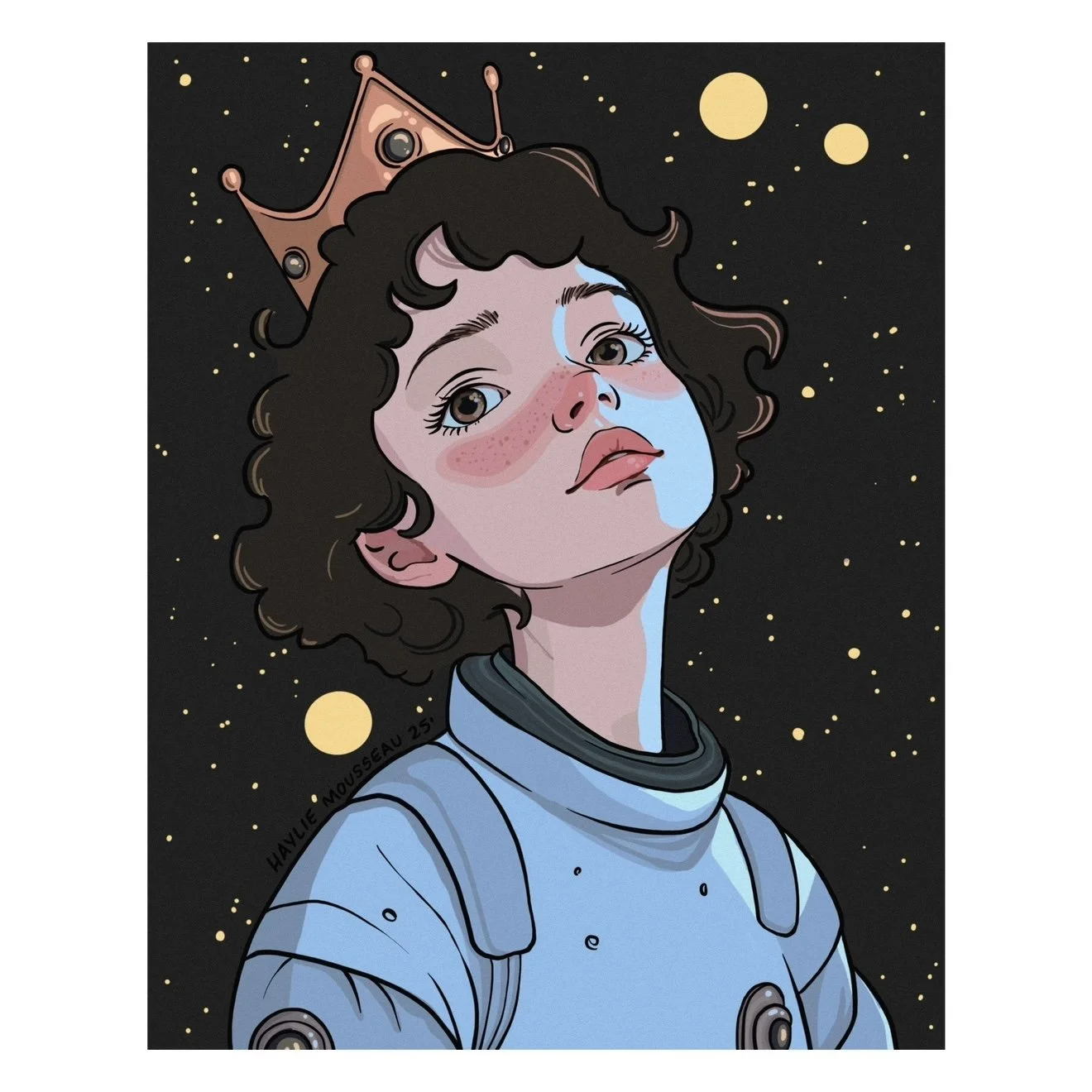 Space Queen Print