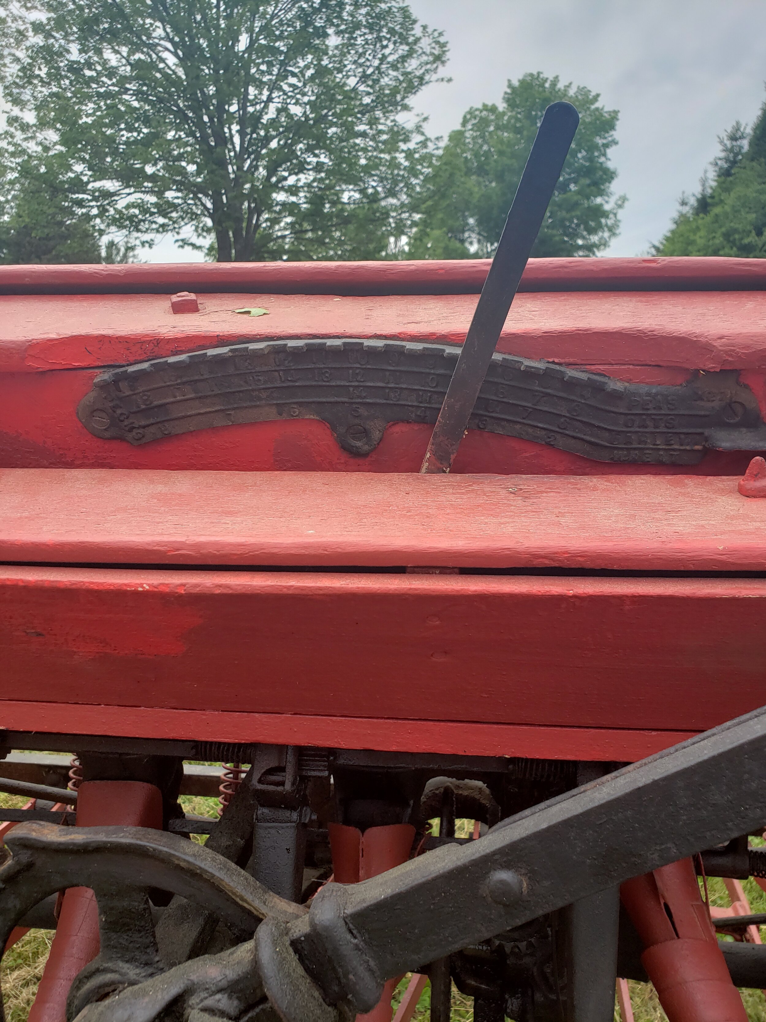 Size Adjuster for the Seed Drill