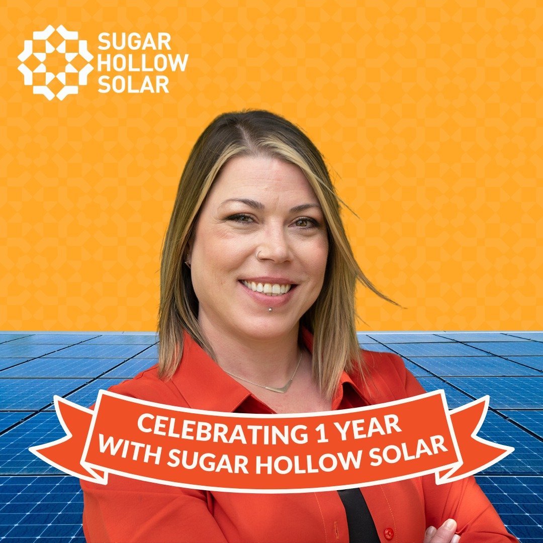 We&rsquo;re celebrating 1 year of Katti joining the Sugar Hollow Solar team!

Katti has a background in customer service, management and bookkeeping in many different industries, mostly in the home services sector. When she's not crunching numbers an