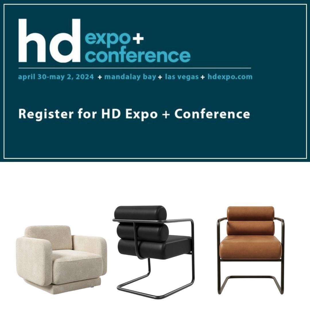 SoCal Designers: Are you attending HD Expo next week in Vegas, Please Join me next week at Booth 5161 to explore the exquisite offerings from @madfurnituredesign. Dive into the latest trends with the new Bento &amp; Ellis launches and other innovativ