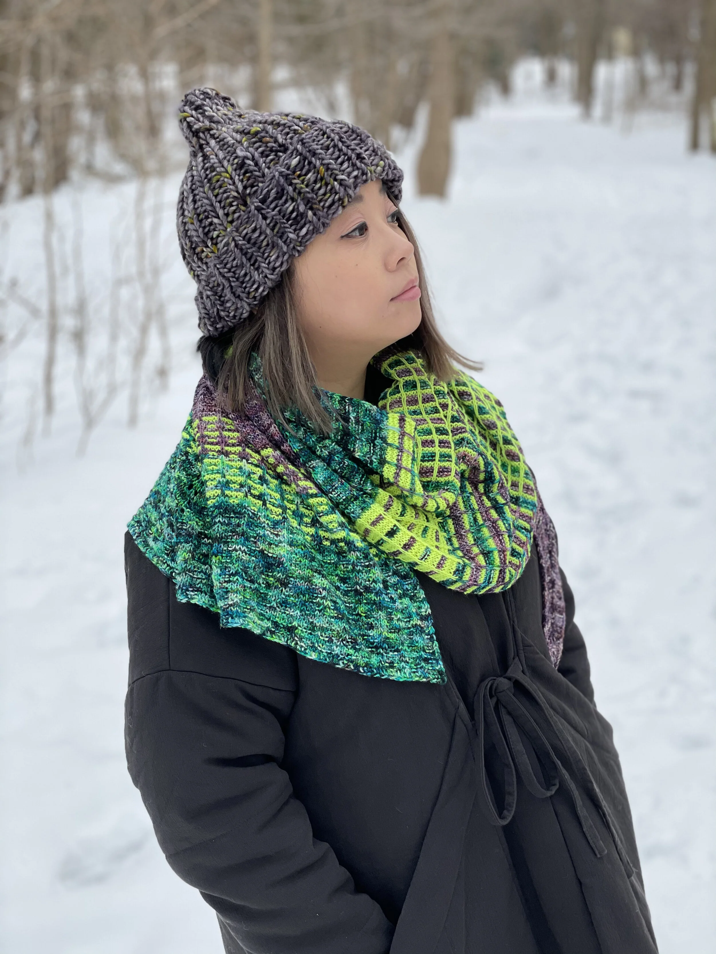 Electric Feel Shawl
