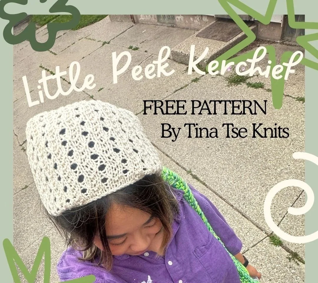 FREE PATTERN: Little Peek Kerchief