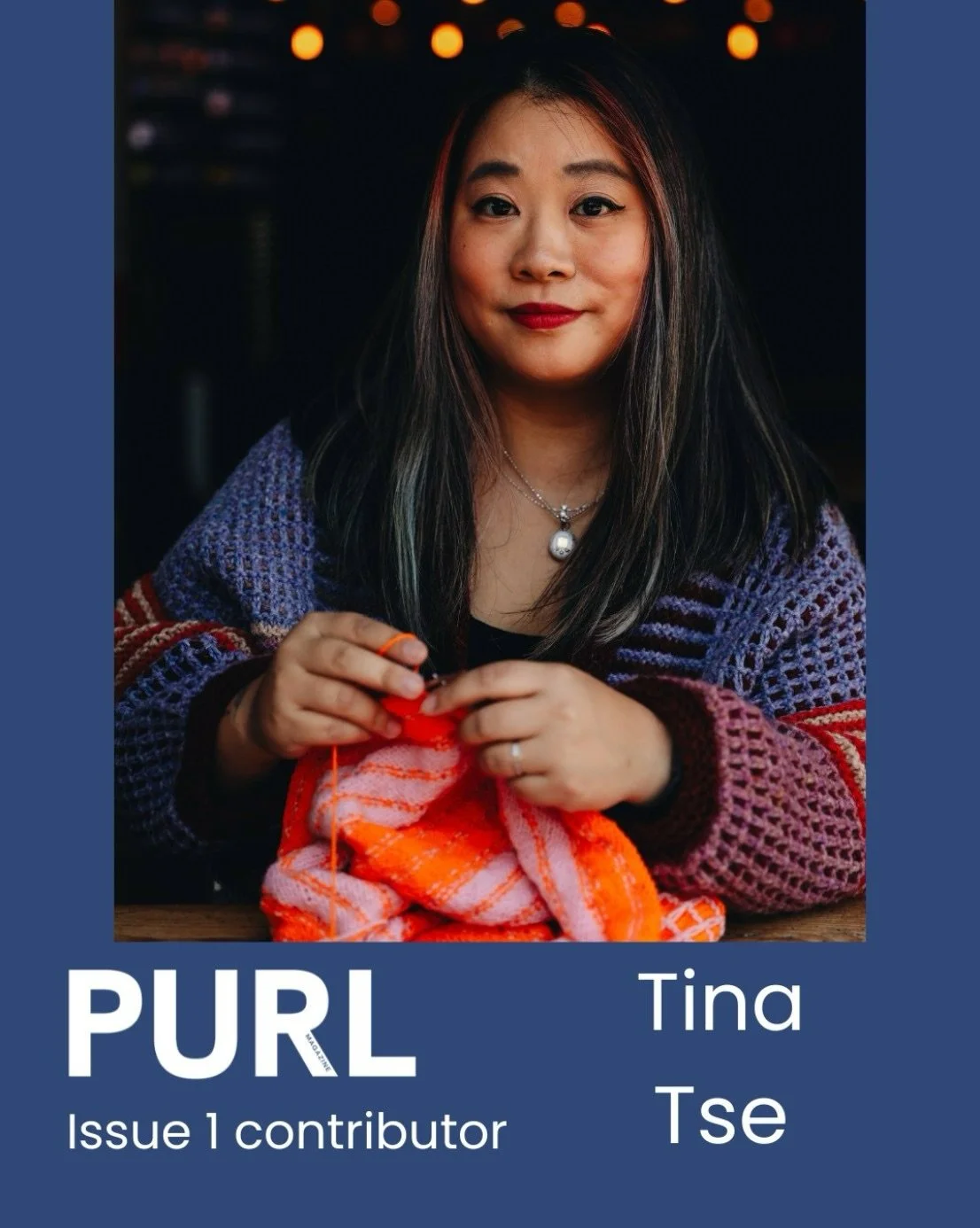 It&rsquo;s finally here! @purlmagazine is launching their very first issue, Cast-On! I wrote a little article in it on what to know before casting on a project. This issue is going to be the perfect starter for any beginner knitter or any experienced