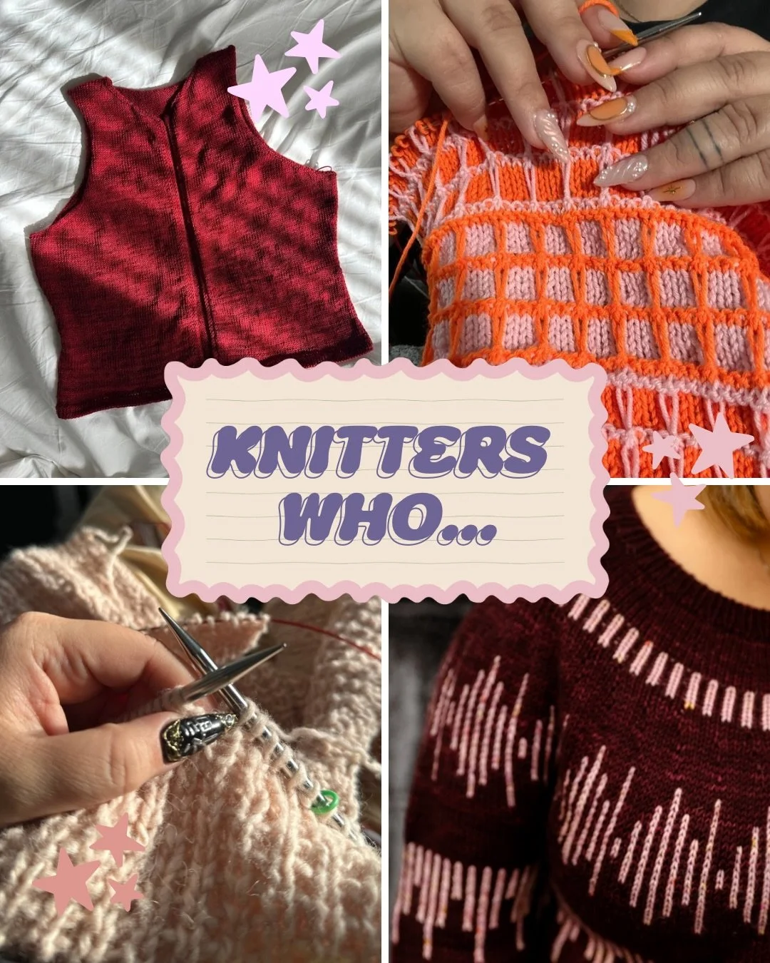KNITTERS WHO&hellip; vote during election season in the US! Midterm elections this season will have a big impact to many aspects of our daily lives, including but definitely not limited to: grocery prices, gas prices, healthcare, the roads we drive o