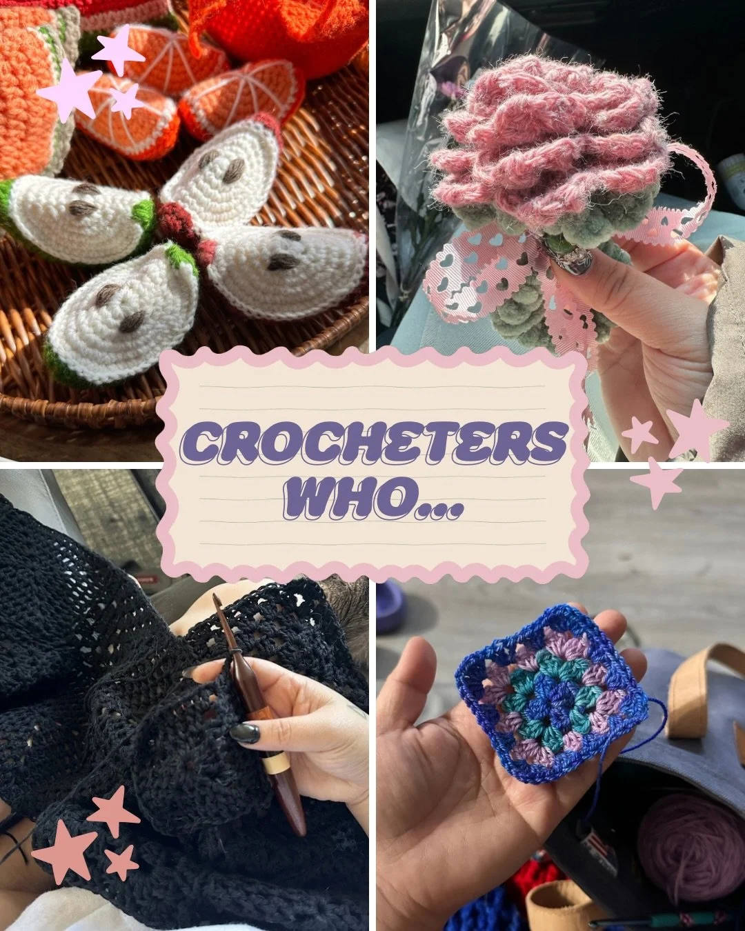 CROCHETERS WHO&hellip; vote during election season in the US! Midterm elections this season will have a big impact to many aspects of our daily lives, including but definitely not limited to: grocery prices, gas prices, healthcare, the roads we drive