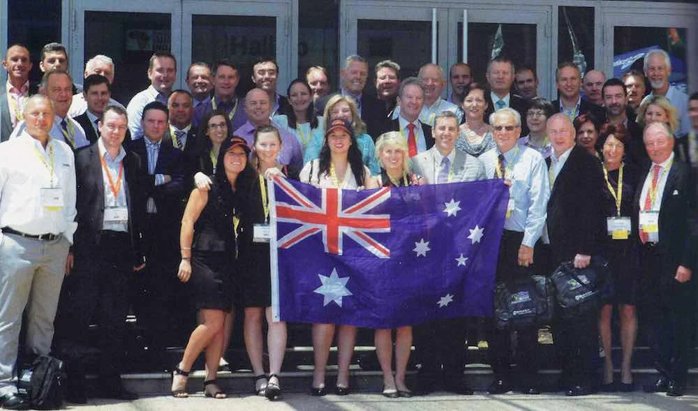 Flying the flag in South Africa 2014.jpg